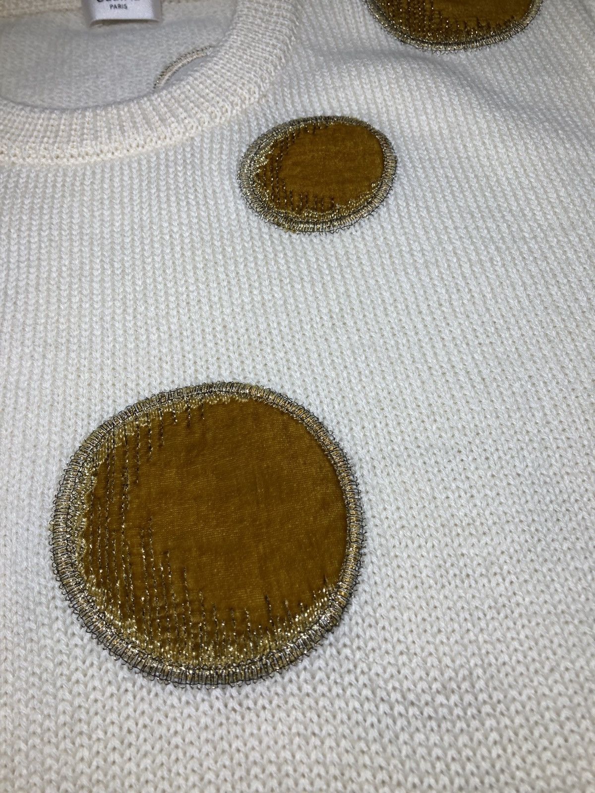 Celine AW23 Celine Coin Brushed Wool Knit Sweater Hedi 2023 Size US L / EU 52-54 / 3 - 4 Thumbnail