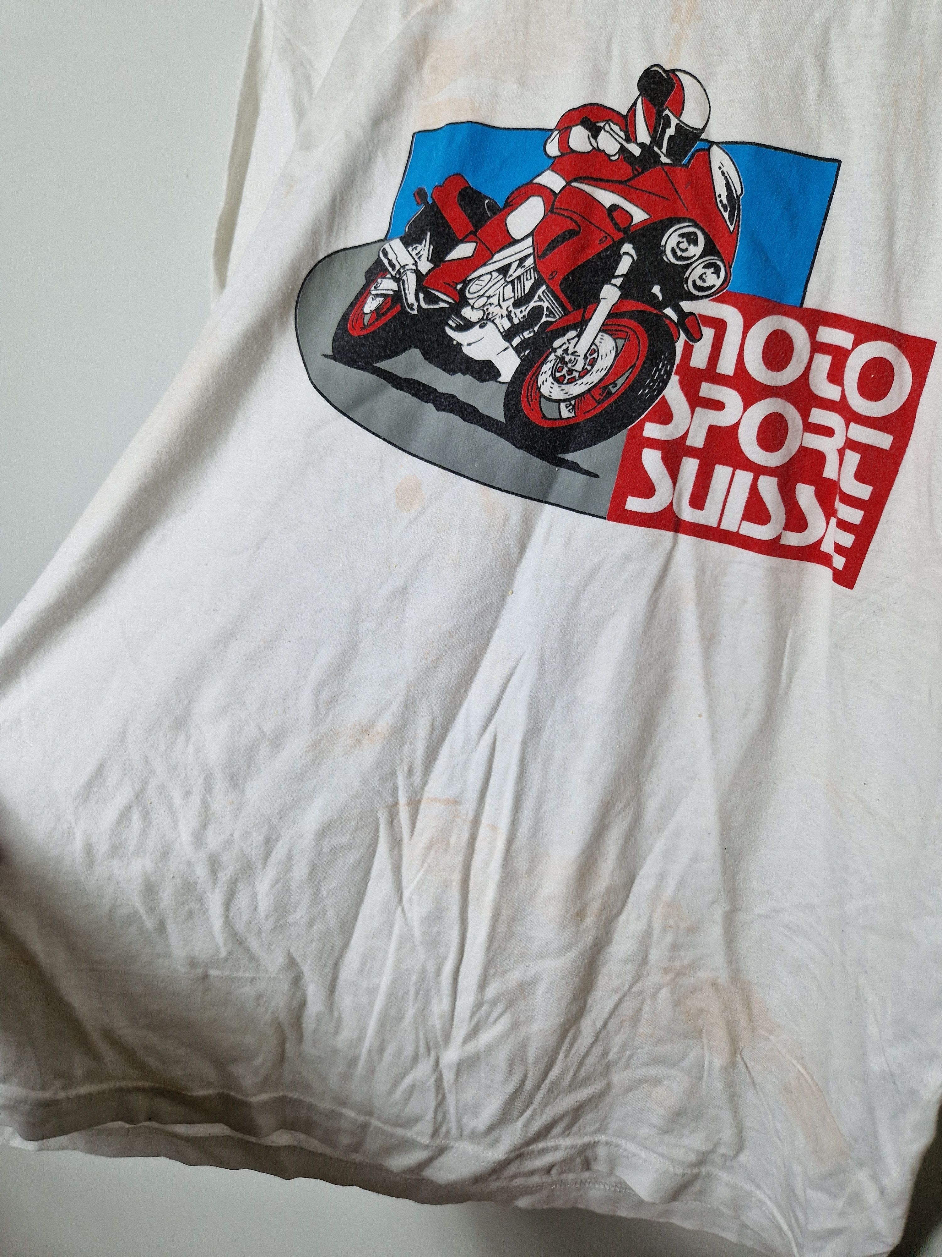 Indian Motorcycle × Vintage vintage moto sport suisse tee 90s y2k Size US M / EU 48-50 / 2 - 4 Thumbnail