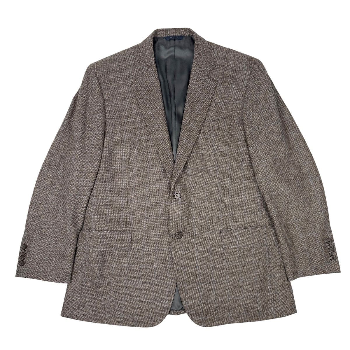 Brooks Brothers Brooks Brothers Madison Cashmere Wool Herringbone Sport Coat Size 44R - 1 Thumbnail