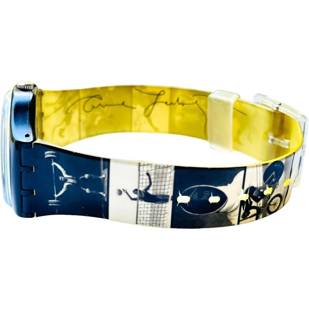 Swatch SWATCH Watch Autographed By 1996 Olympic Games Designer Anni Size ONE SIZE - 9 Thumbnail