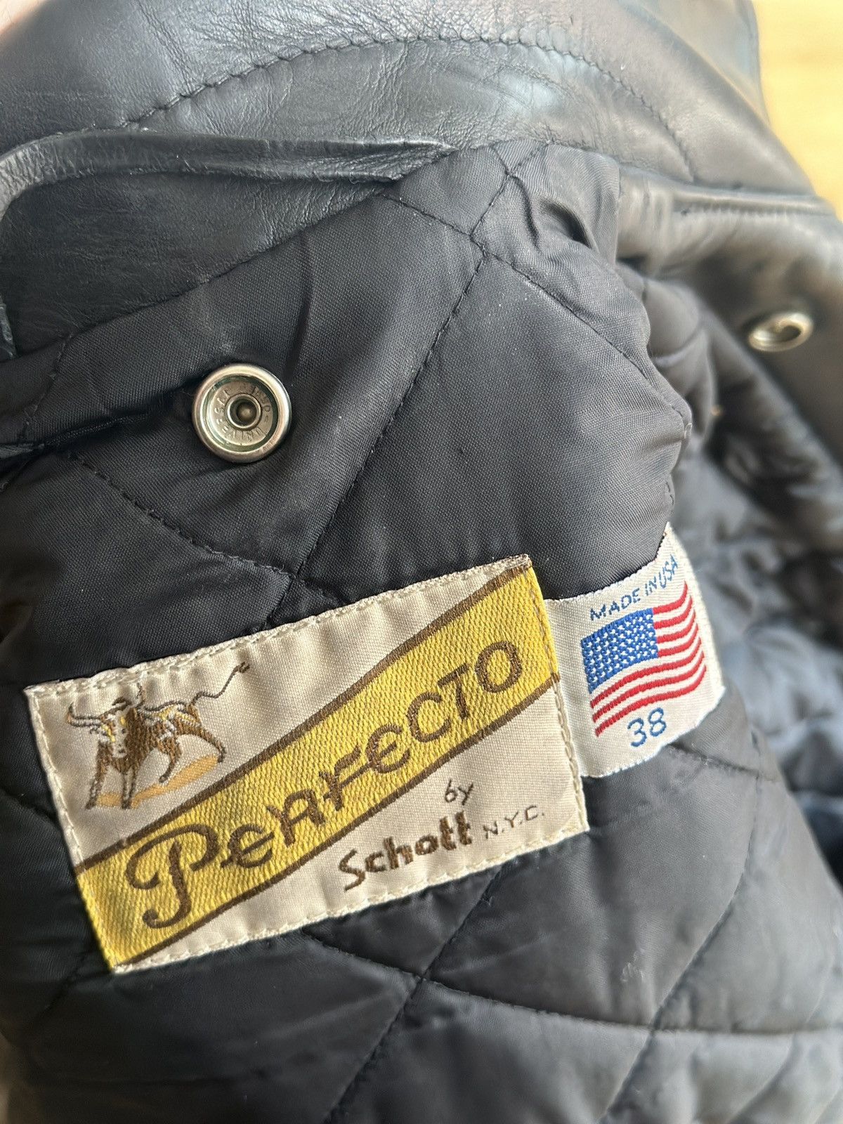 Schott Schott Perfecto 613s One star Steerhide Leather Jacket 38 Size US M / EU 48-50 / 2 - 10 Thumbnail