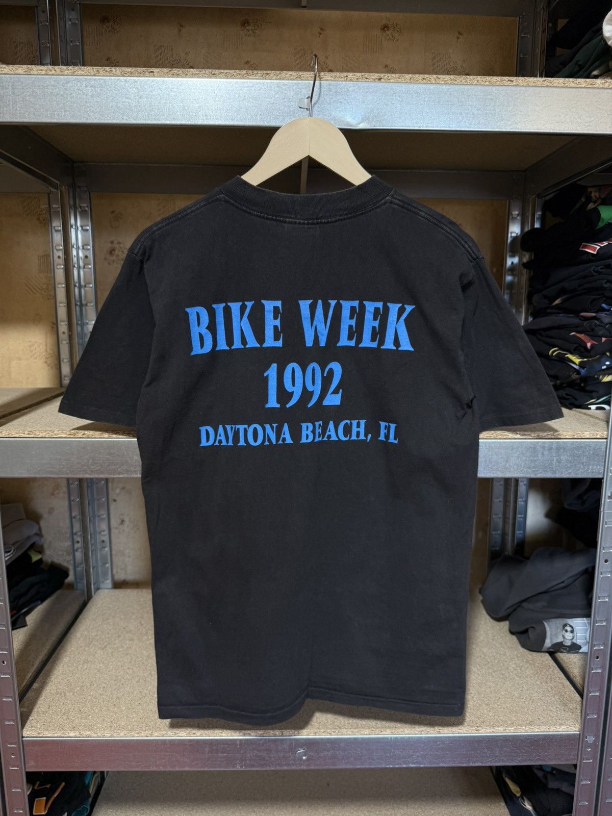 Harley Davidson × Vintage Vintage Bike Week Daytona Beach Florida 1992 Retro T-Shirt Size US S / EU 44-46 / 1 - 2 Thumbnail