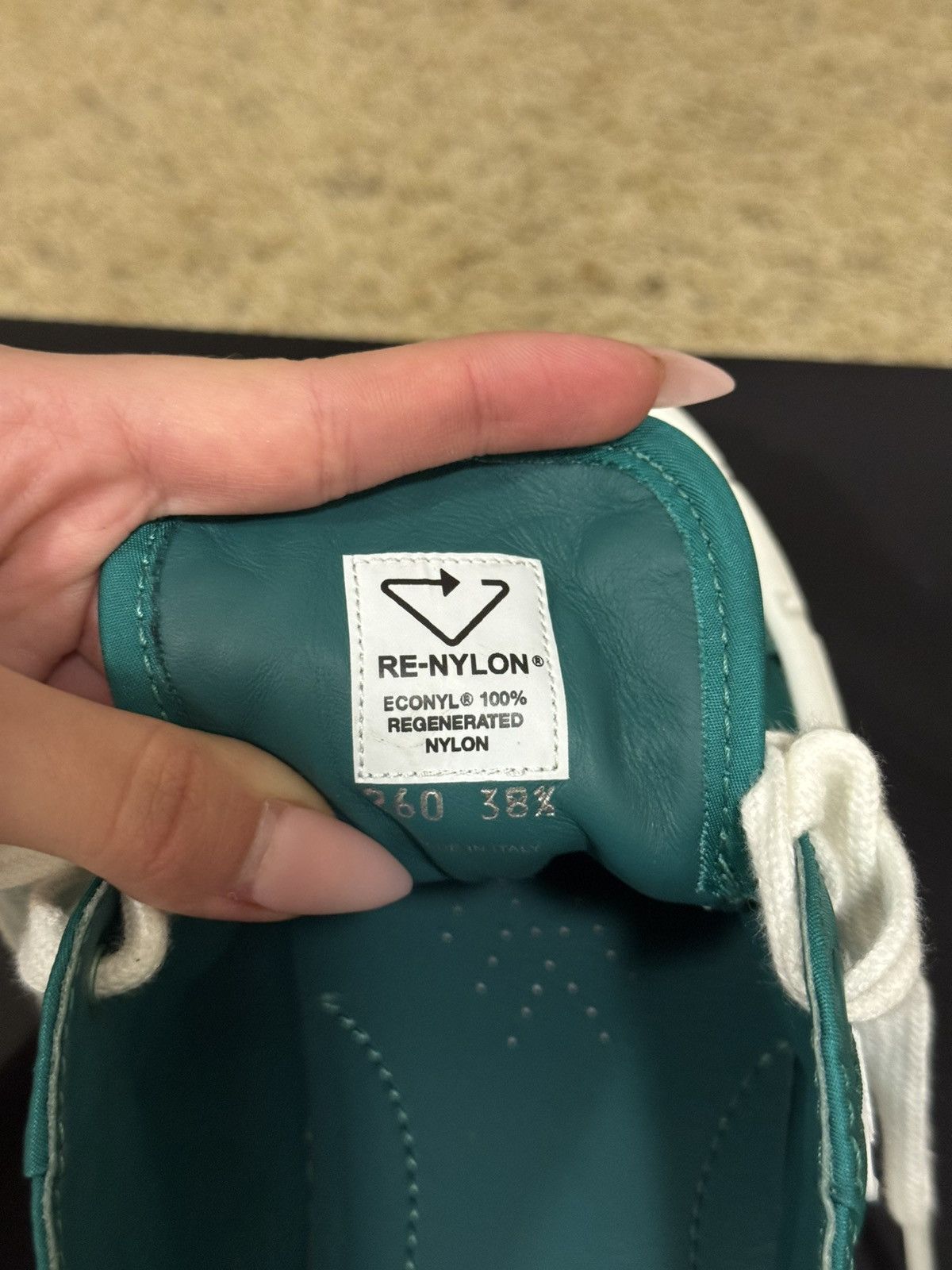 Prada Prada Double Wheel Nylon Gabardine Platform Sneakers Size US 8.5 / IT 38.5 - 6 Thumbnail