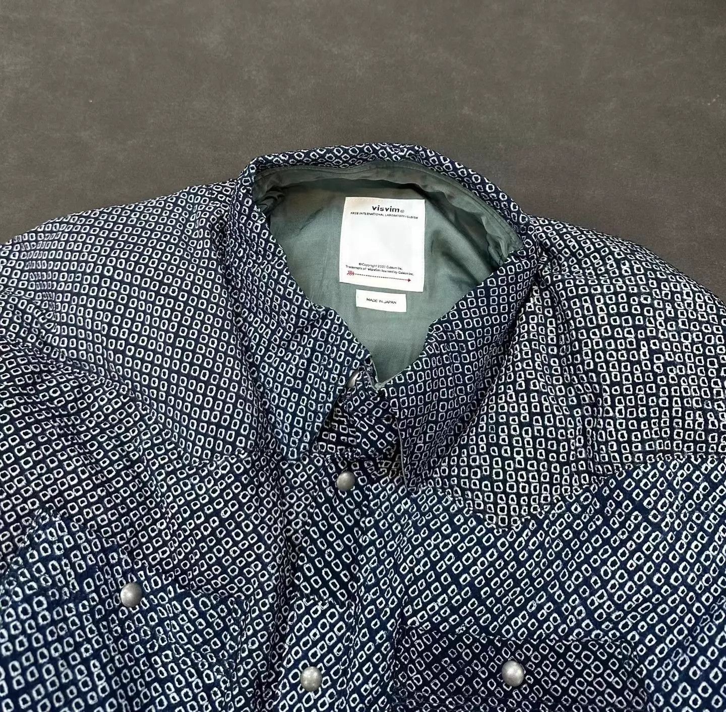 Visvim VISVIM Kerchief Down JKT 23AW Ginza Shibori White Down 3 New Size US L / EU 52-54 / 3 - 3 Thumbnail