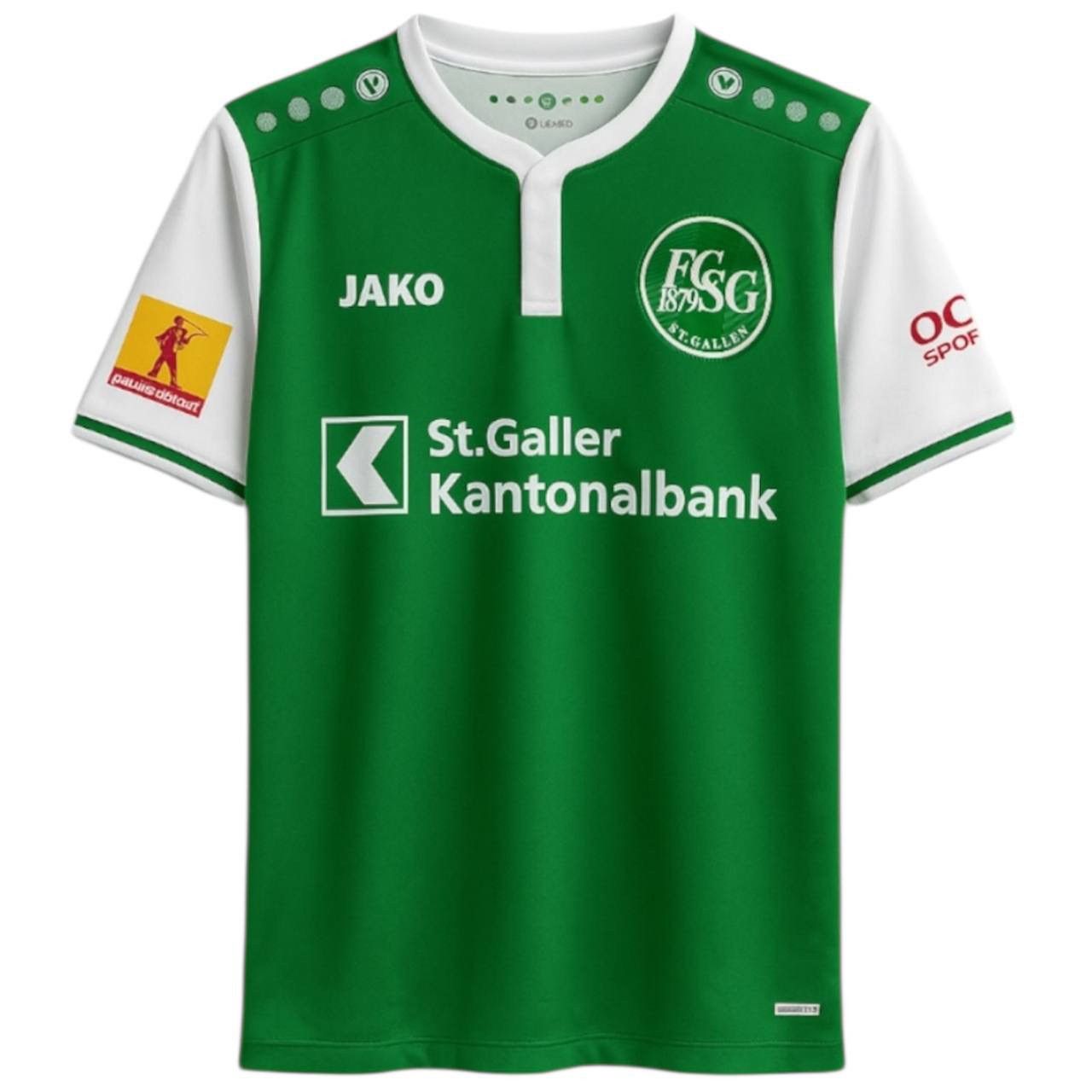 Sports Specialties 2017/18 ST GALLEN SIGNED HOME SOCCER JERSEY FOOTBALL SHIRT L Size US L / EU 52-54 / 3 - 1 Thumbnail