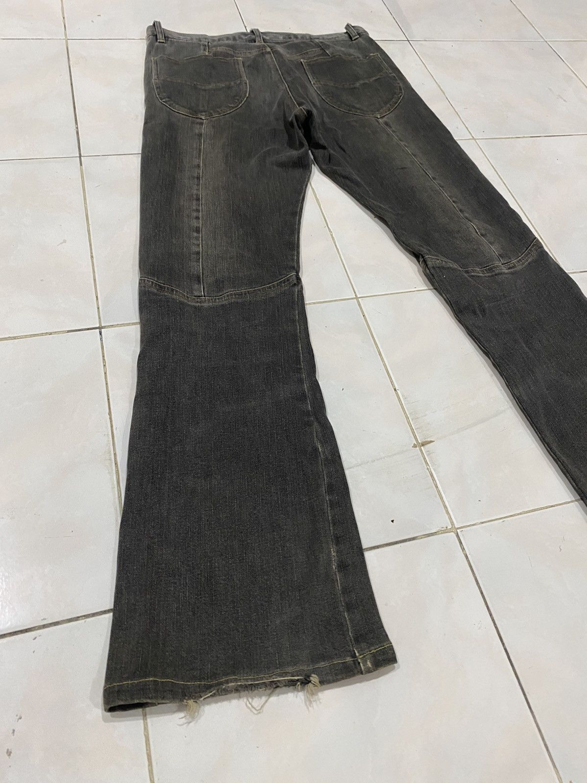 14th Addiction Growth Lace Up Faded Black Bootcut Pant Size US 30 / EU 46 - 6 Thumbnail
