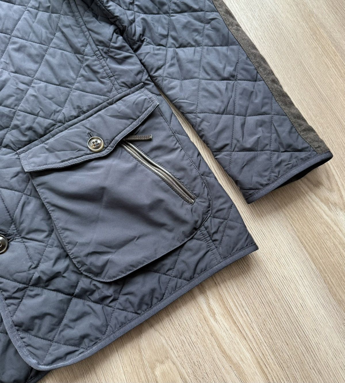 Schneiders Schneiders Salzburg Navy Blue Quilted Jacket Size US S / EU 44-46 / 1 - 7 Thumbnail