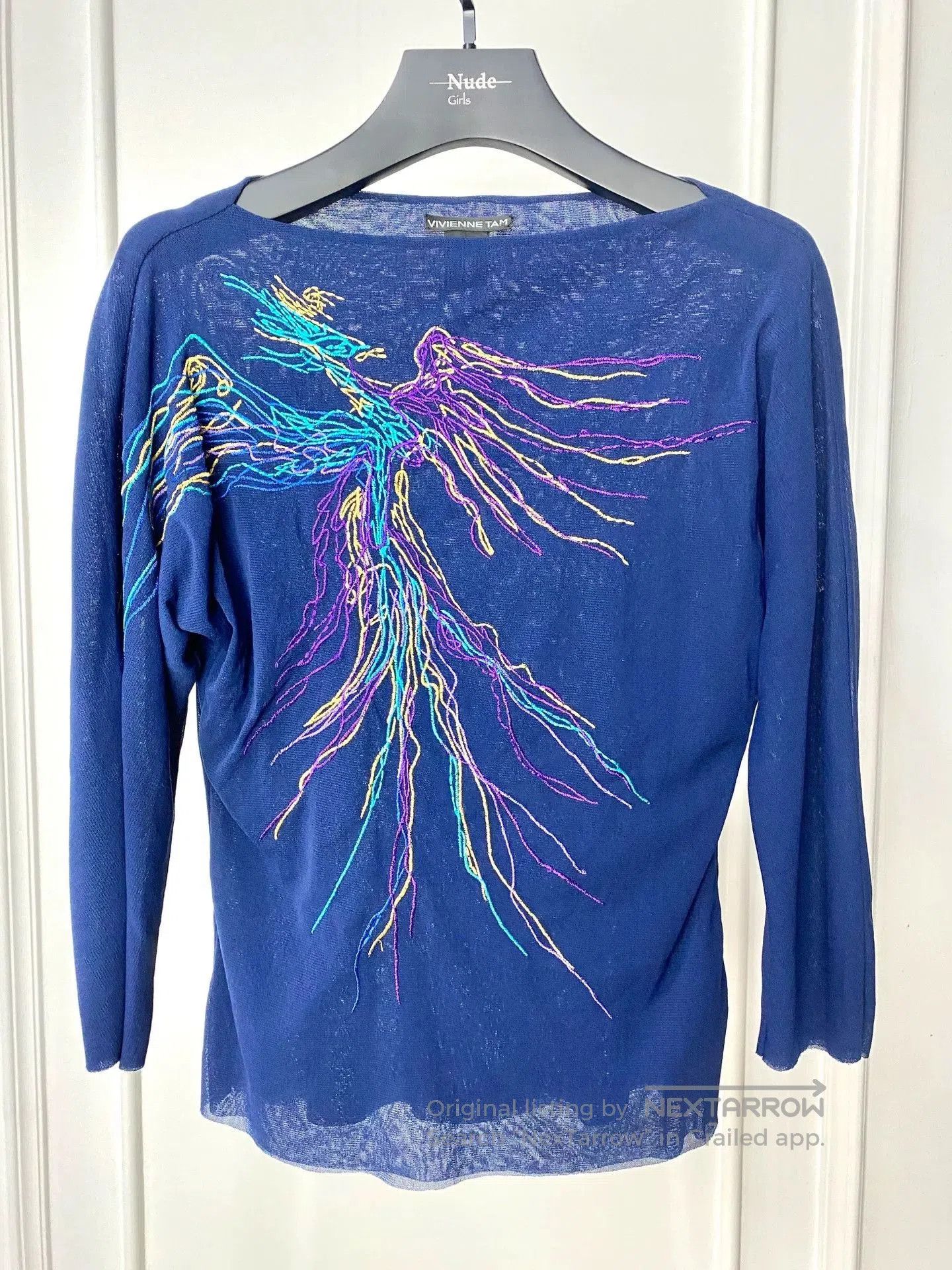 Vivienne Tam Vivienne Tam Phoenix Embroidered Mesh Top. Size M / US 6-8 / IT 42-44 - 1 Thumbnail