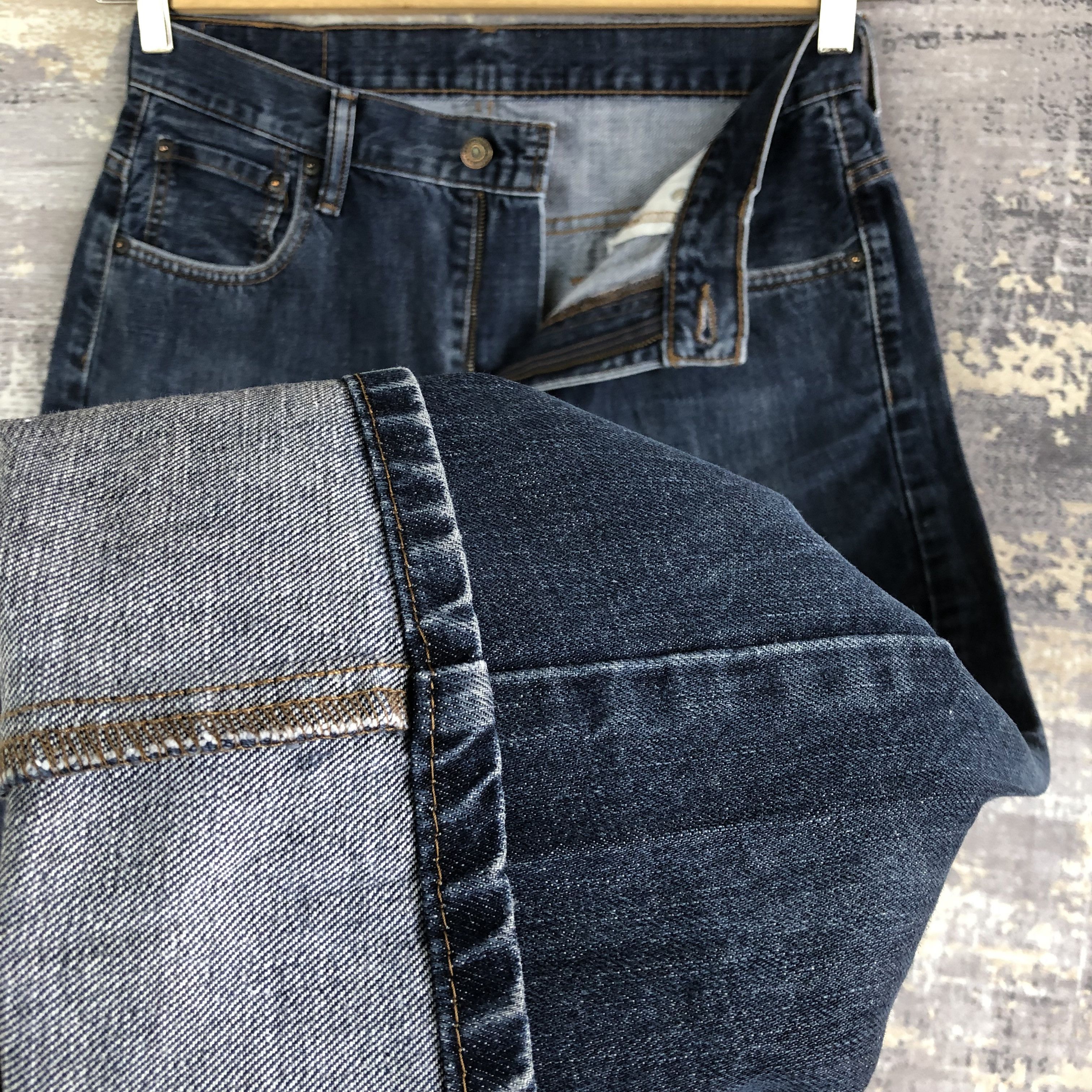 Levi's Vintage Y2K Levis 569 Baggy Jeans Levi's Faded Indigo Denim Size US 30 / EU 46 - 8 Thumbnail