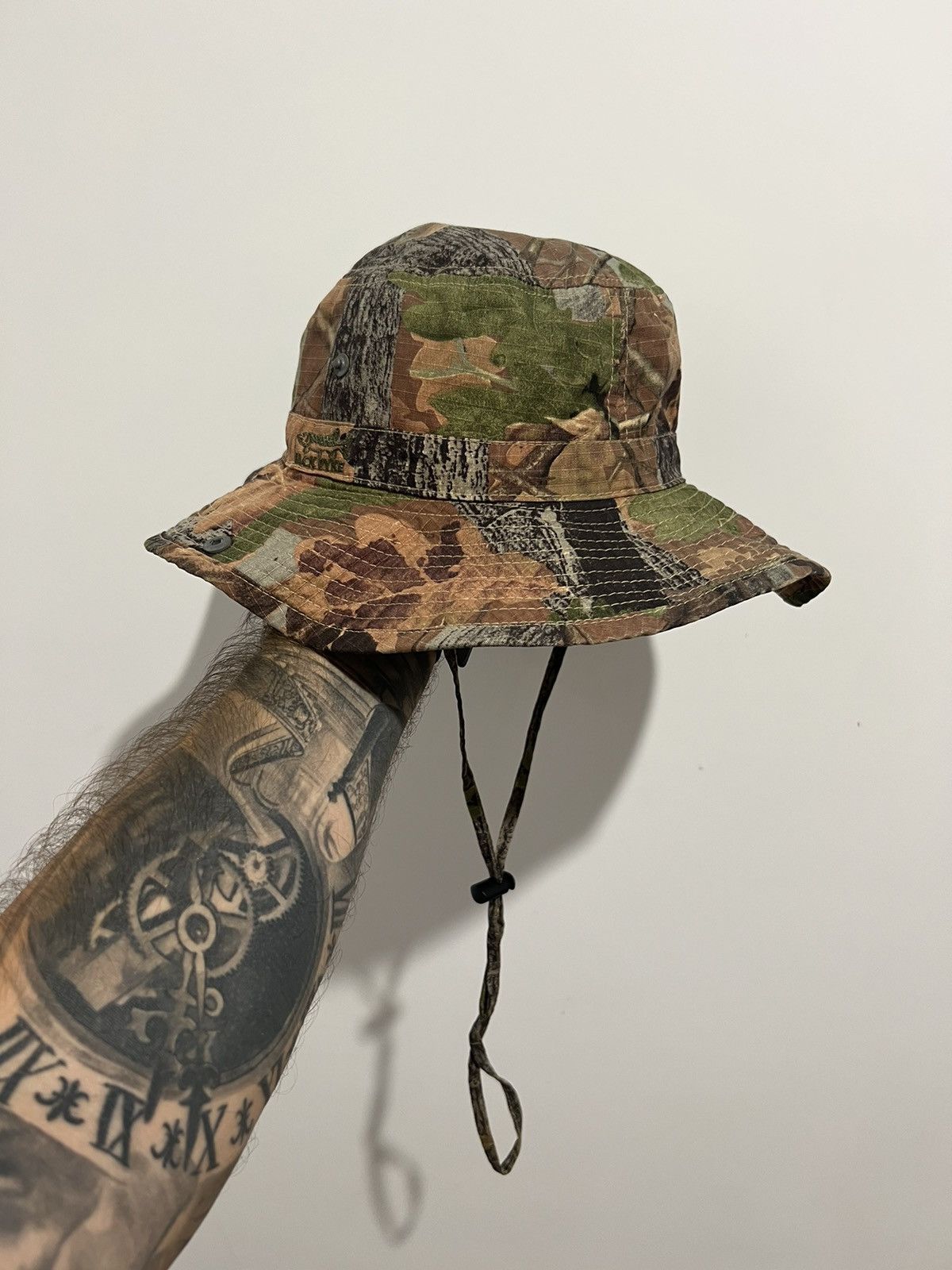Vintage Hat Panama Jack Pyke Fishing Camouflage Size ONE SIZE - 1 Thumbnail