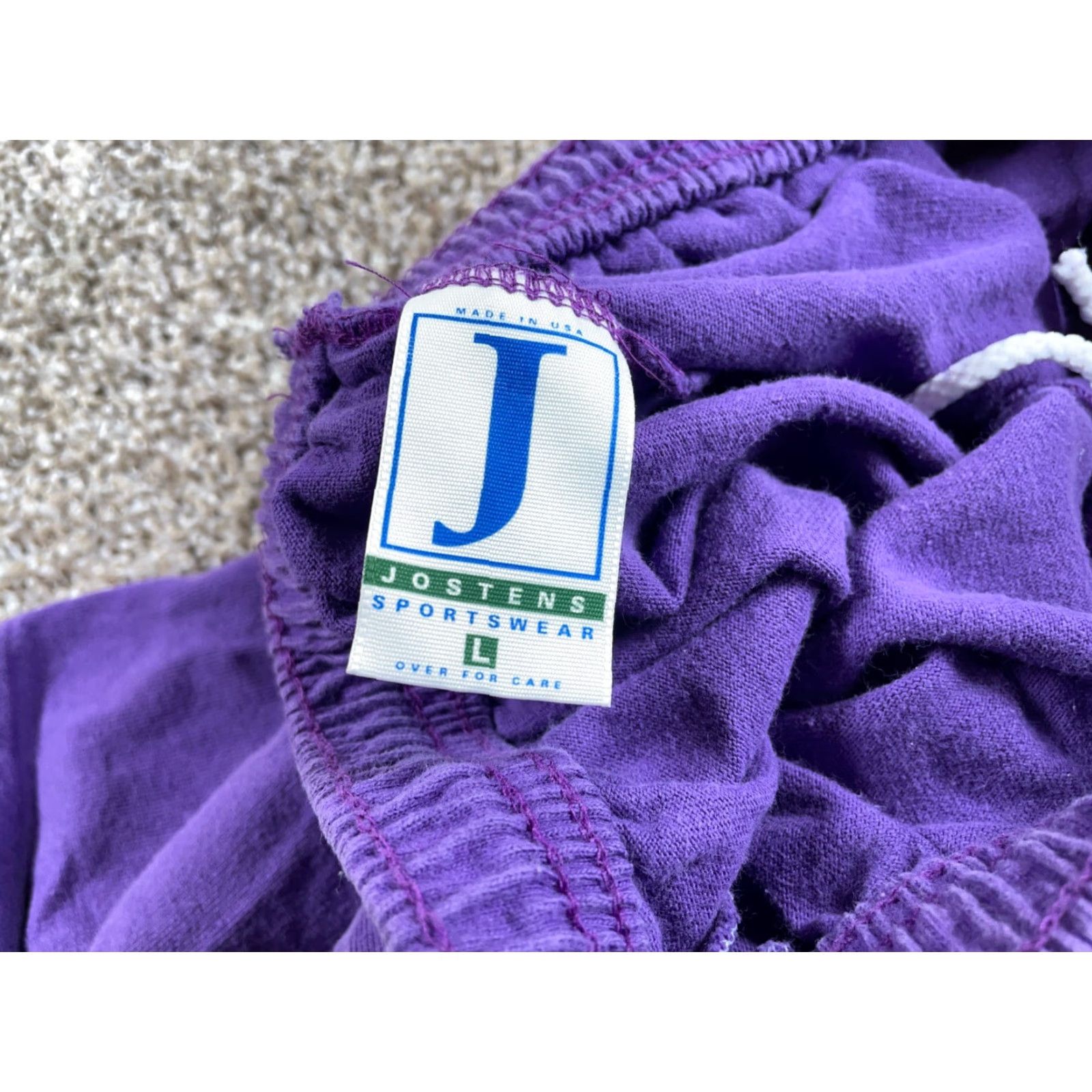 Vintage VINTAGE Jostens US Army Fort Hood Athletic Shorts Adult Large Purple 7" Inseam Casual Mens Size US 27 - 3 Thumbnail