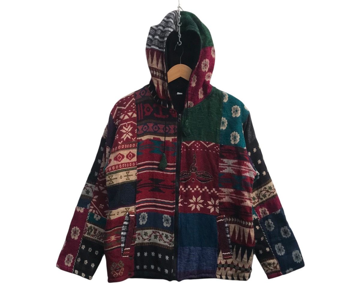 Other Pop Art Hoodie Patchwork Multicolour Sweater Size US M / EU 48-50 / 2 - 1 Thumbnail