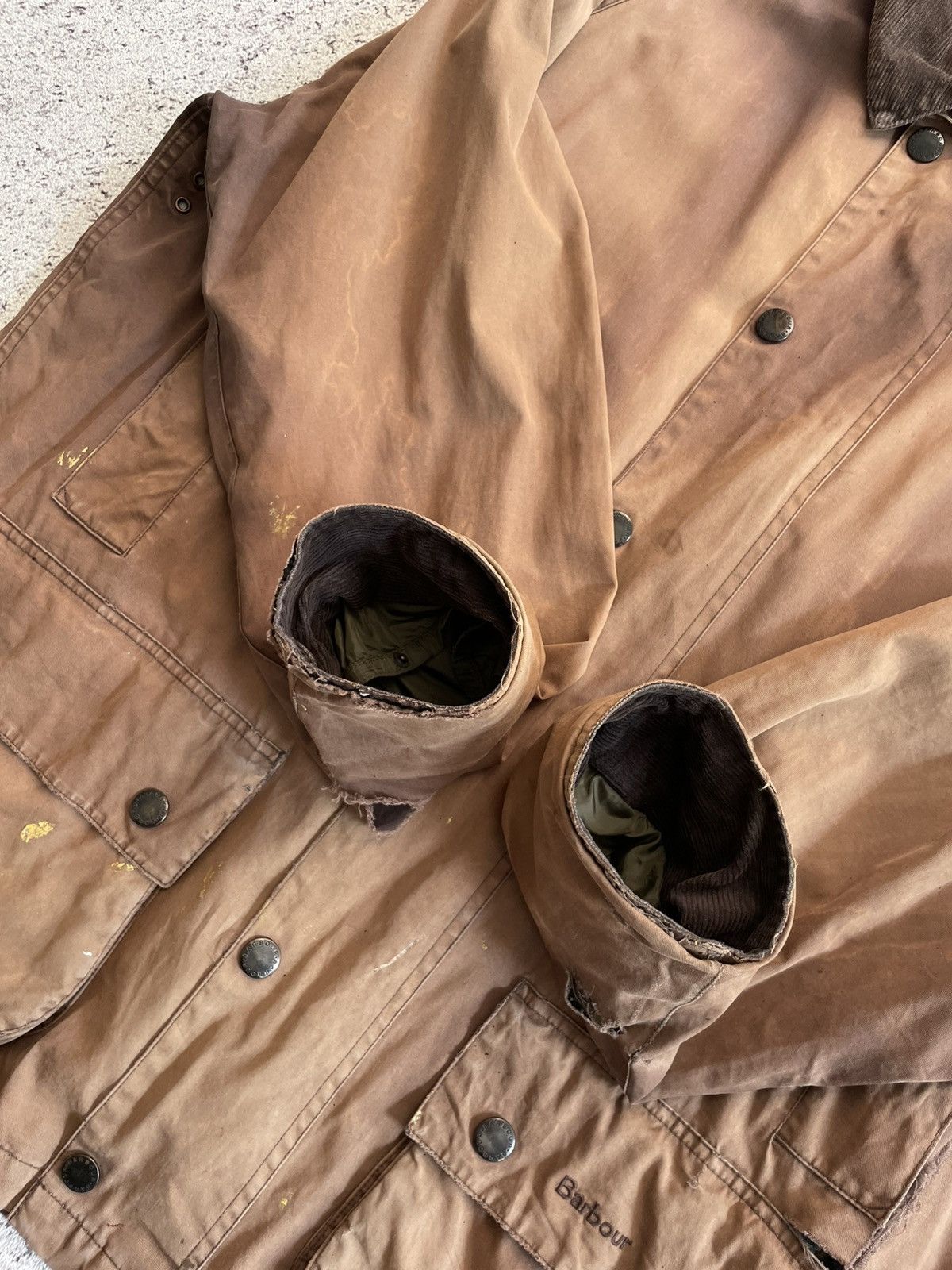 Vintage Vintage Barbour Beaufort Jacket Size US L / EU 52-54 / 3 - 5 Thumbnail