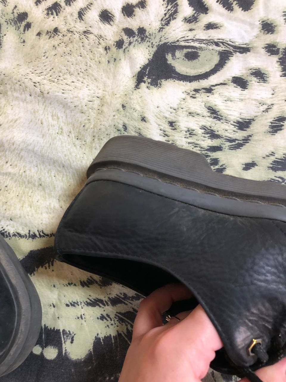 Dr. Martens Rare Vintage Dr Martens Air-Wair 1461 Black Leather Shoes Size US 8.5 / EU 41-42 - 14 Thumbnail