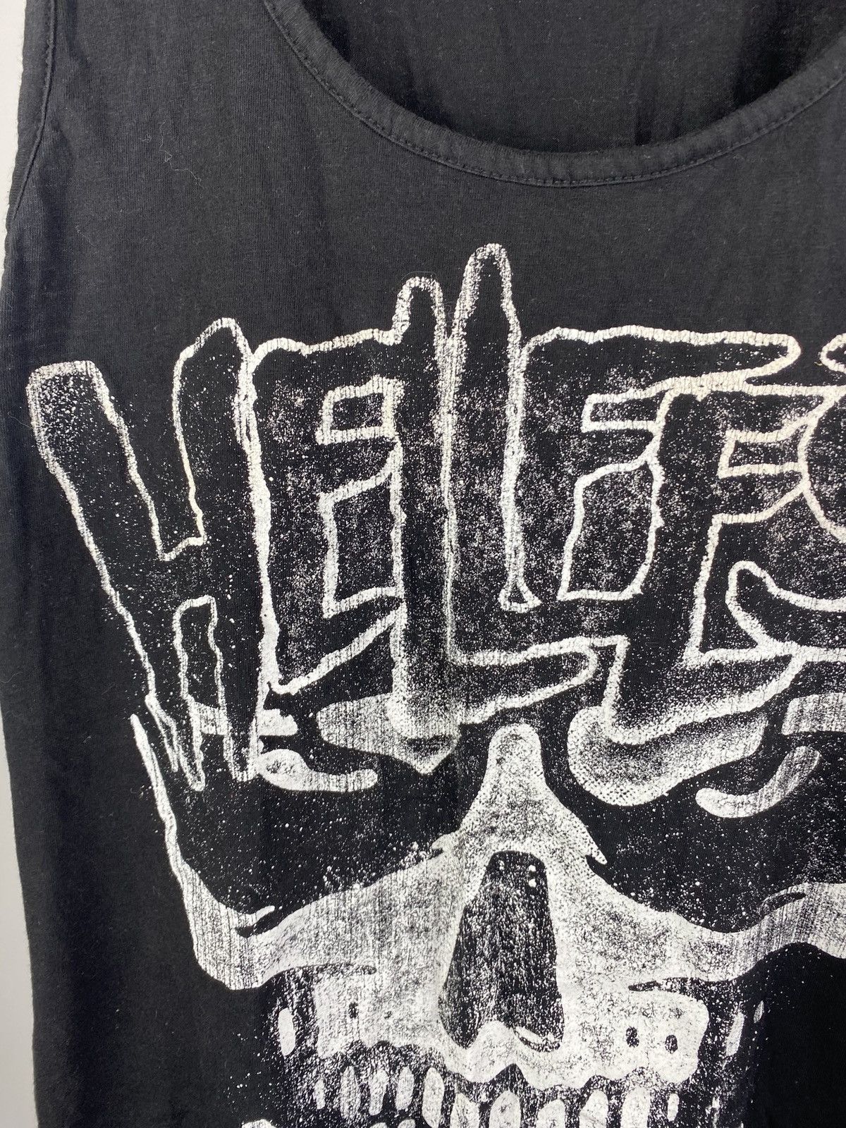 Band Tees × Vintage 🔥HELLFEST Tank Top Skull Graphic Shirt Rock Metal Festival Size US S / EU 44-46 / 1 - 2 Thumbnail