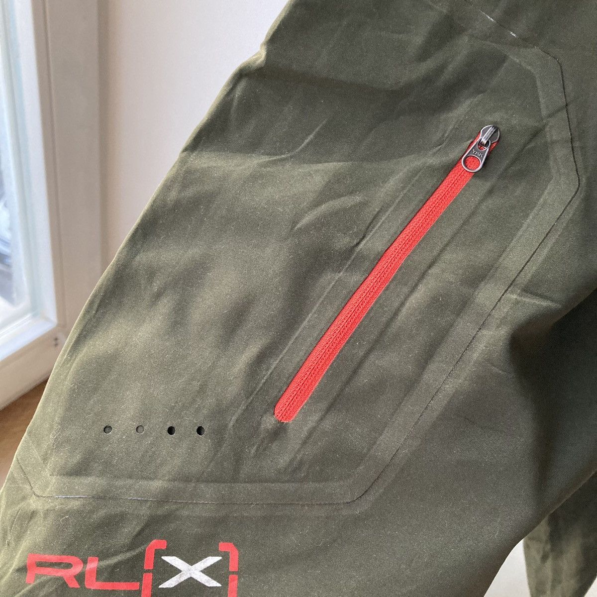 Vintage Ralph Lauren RLx Shorts Streetwear Racing Y2k Sports Style Size US 36 / EU 52 - 4 Thumbnail
