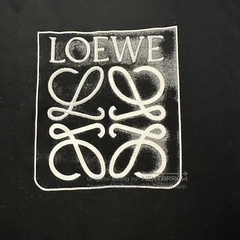 Loewe Loewe Embroidered Logo Printed Fake Pocket Round Neck Shor Size XXS / US 00 / IT 34 - 5 Thumbnail
