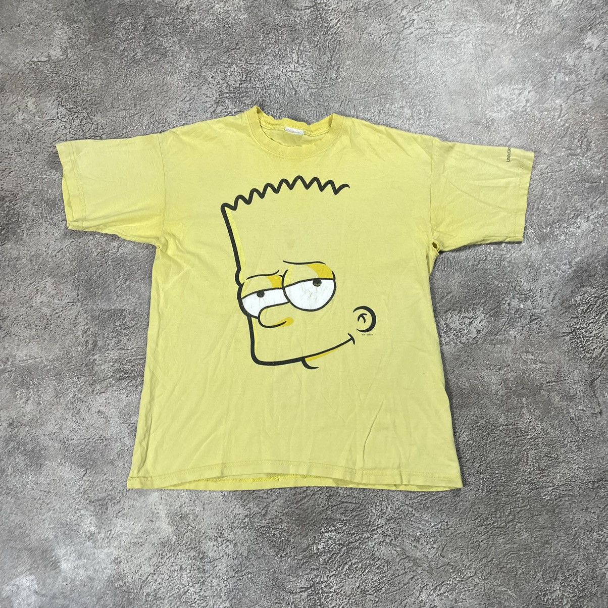 Vintage Vintage 90s Bart Simpson Graphic Tee Sun Faded Cartoon M Size US M / EU 48-50 / 2 - 3 Thumbnail