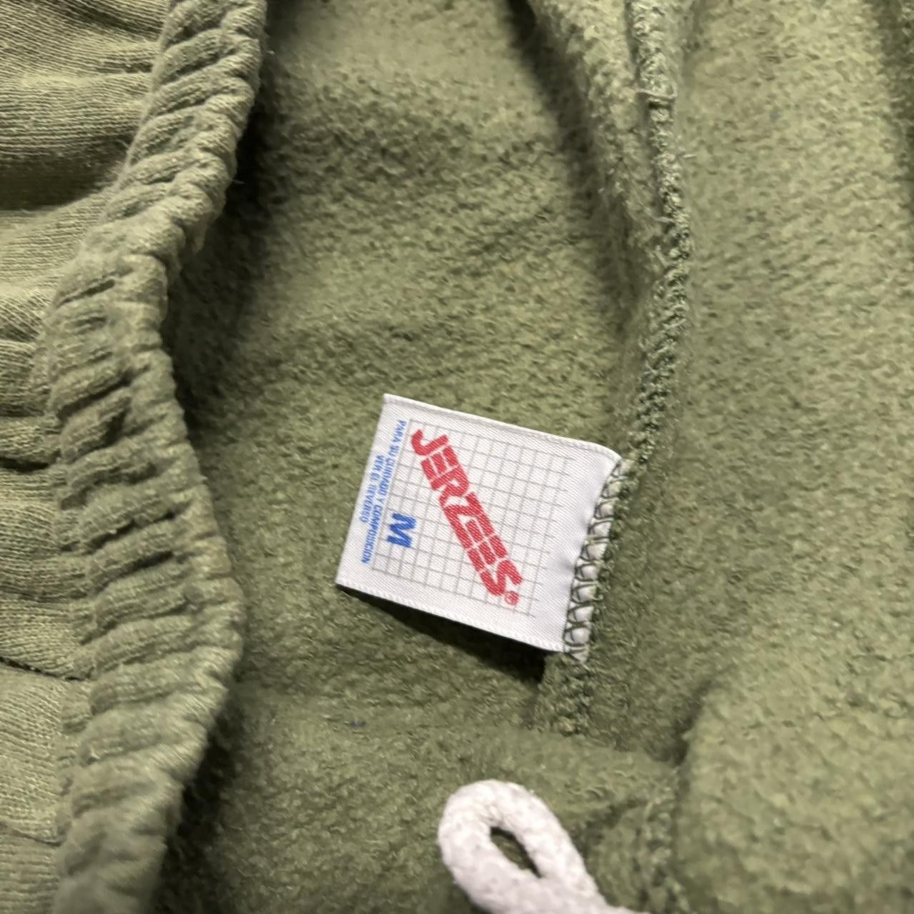 Japanese Brand × Vintage Crazy Vintage 90s Khaki Green Skater Essential Sweatpants! Size US 30 / EU 46 - 6 Thumbnail