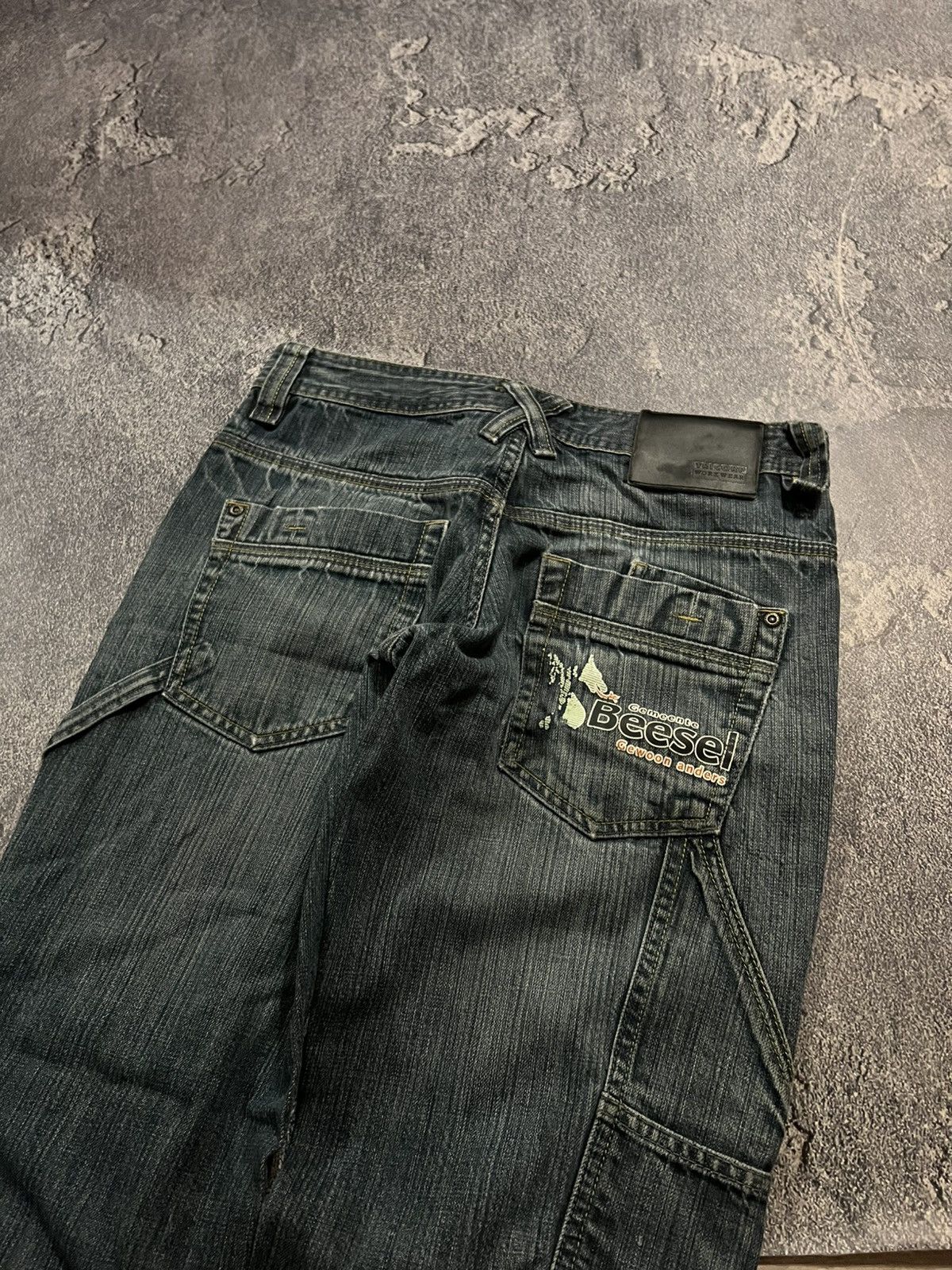 Japanese Brand If Six Was Nine Style Baggy Archive Jeans / Avan Garde 90s Size US 30 / EU 46 - 2 Thumbnail