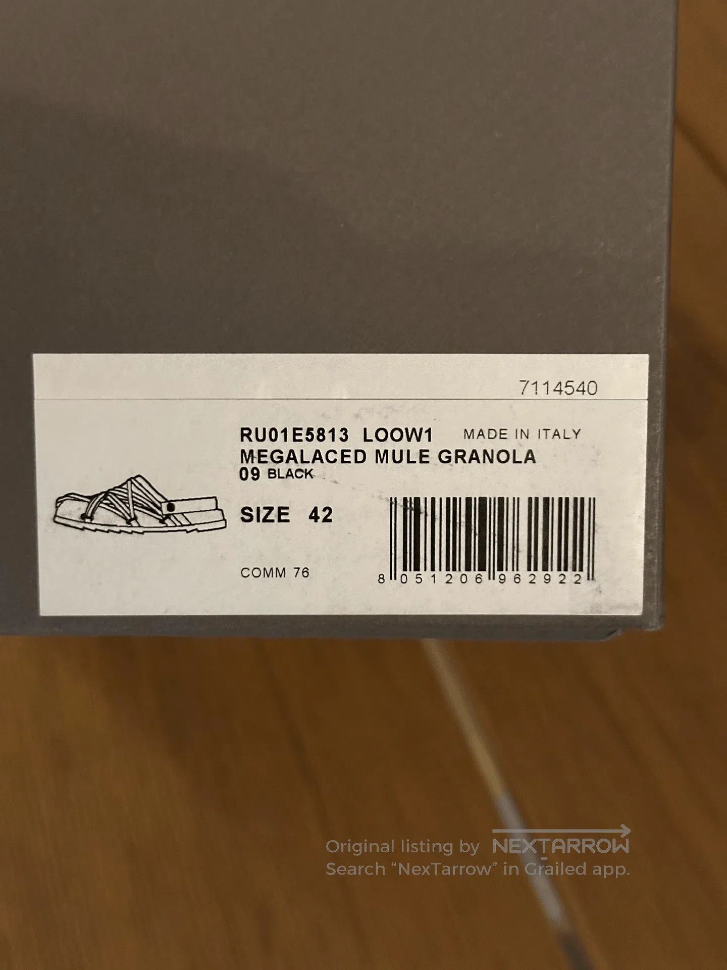 Rick Owens Rick Owens Birkenstock Leather Strap Sandals. Size US 9 / EU 42 - 7 Thumbnail