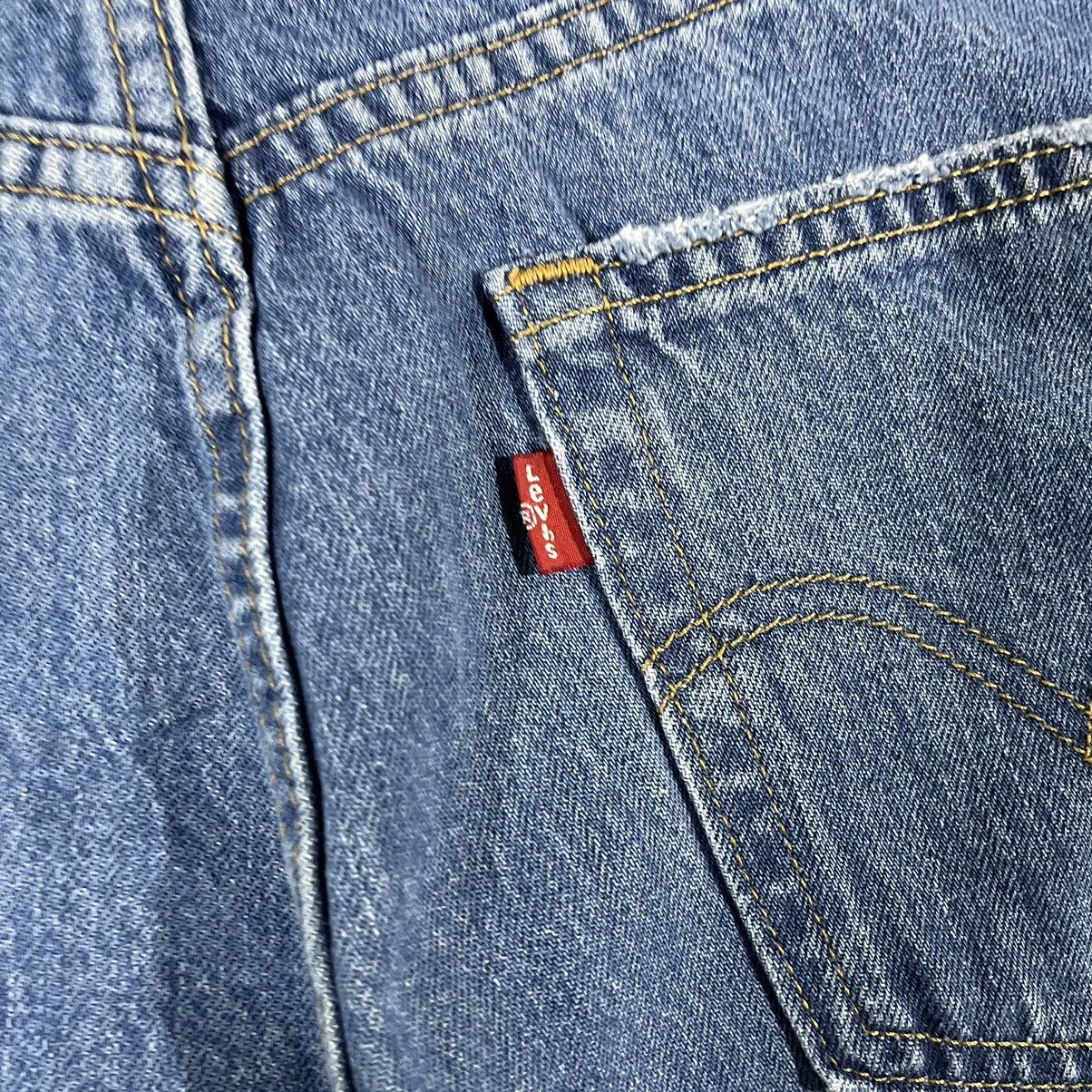 Levi's Crazy Y2K Levi's High Waisted Baggy Wide Leg Skater Jeans Size US 30 / EU 46 - 4 Thumbnail