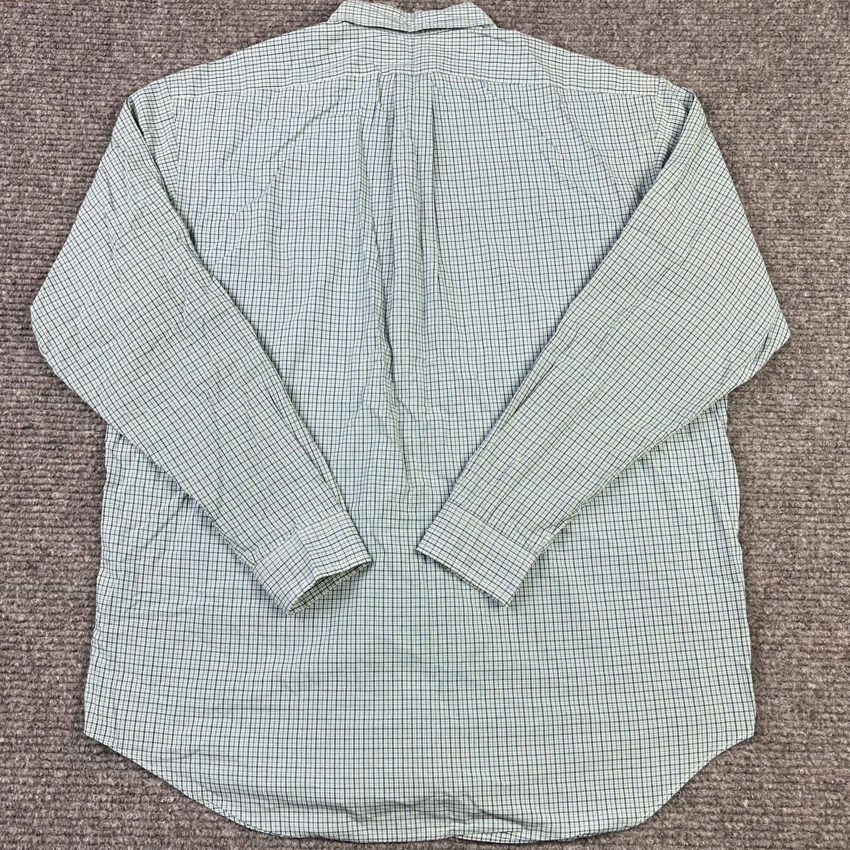 Polo Ralph Lauren Polo Ralph Lauren Mens Large Blake Fit Plaid Long Sleeve Cotton Button Down Shirt Size US L / EU 52-54 / 3 - 3 Thumbnail