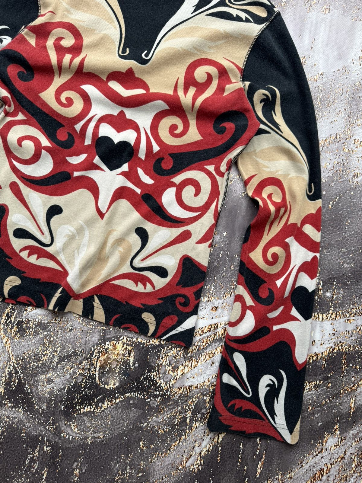 Japanese Brand Vintage Printed Japanese Long Sleeve Size M / US 6-8 / IT 42-44 - 10 Thumbnail