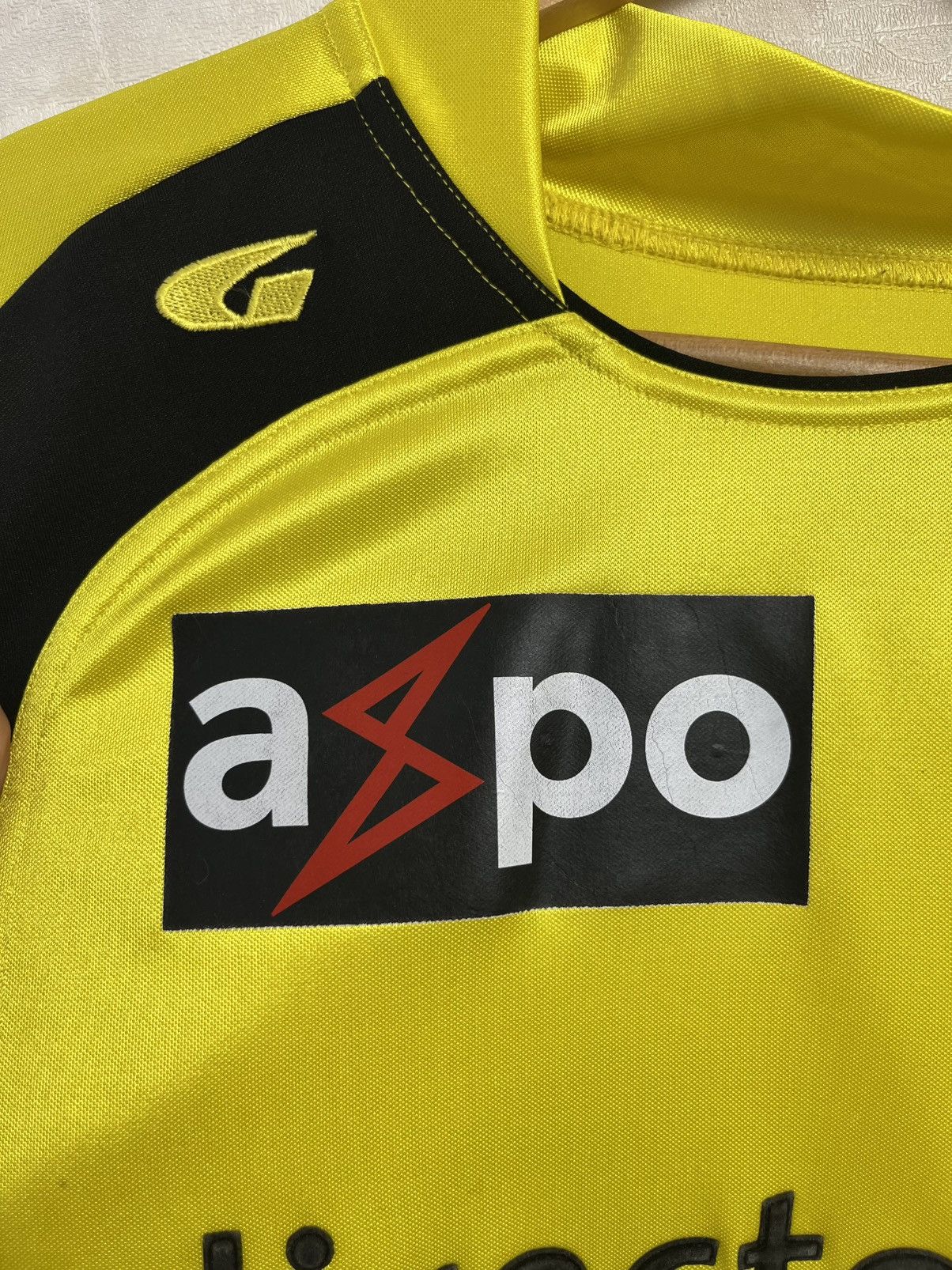 Vintage BSC Young Boys Home Football Jersey Hodel #2 Size US L / EU 52-54 / 3 - 6 Thumbnail