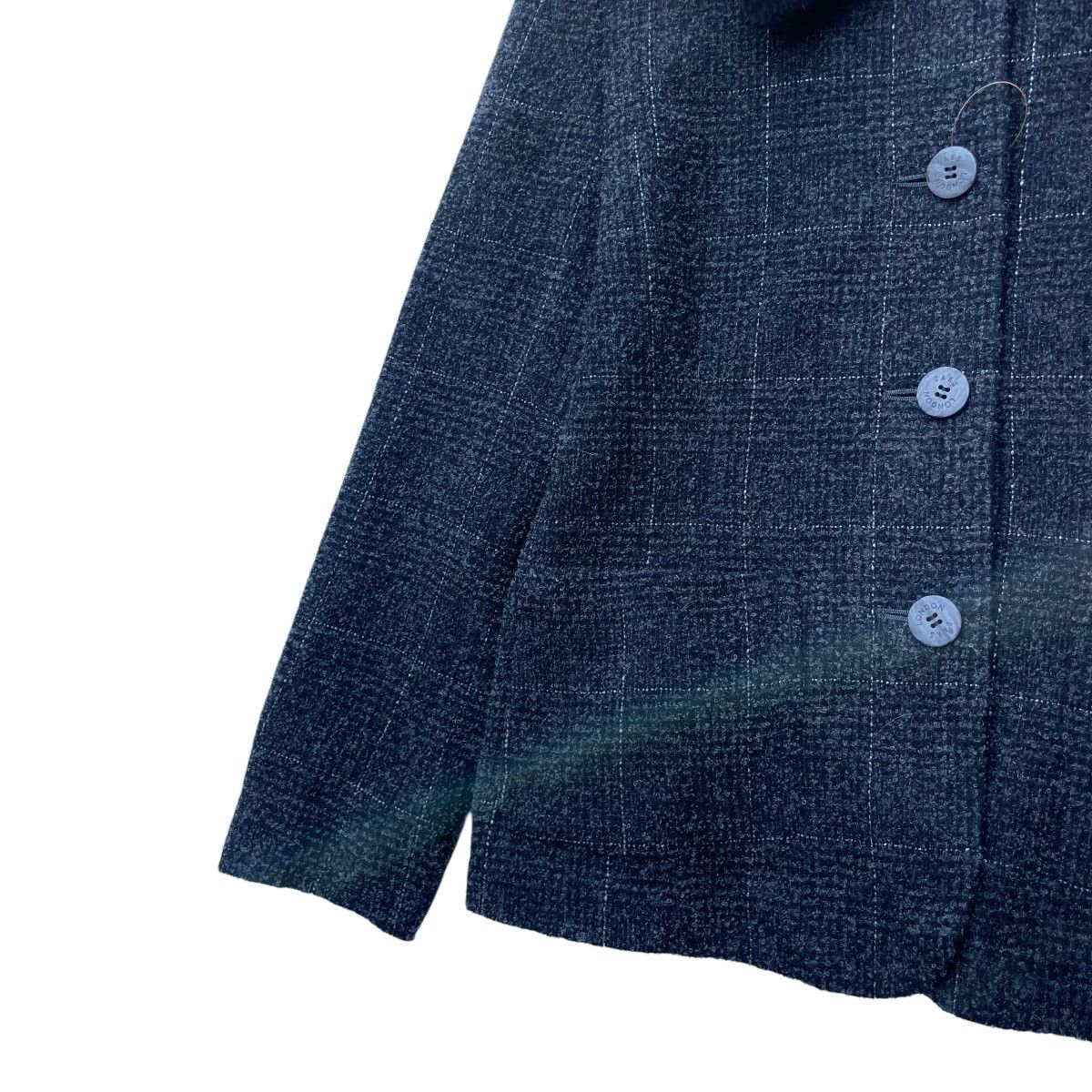DAKS Avant Garde Daks London Checkered Wool Jacket Size M / US 6-8 / IT 42-44 - 4 Thumbnail