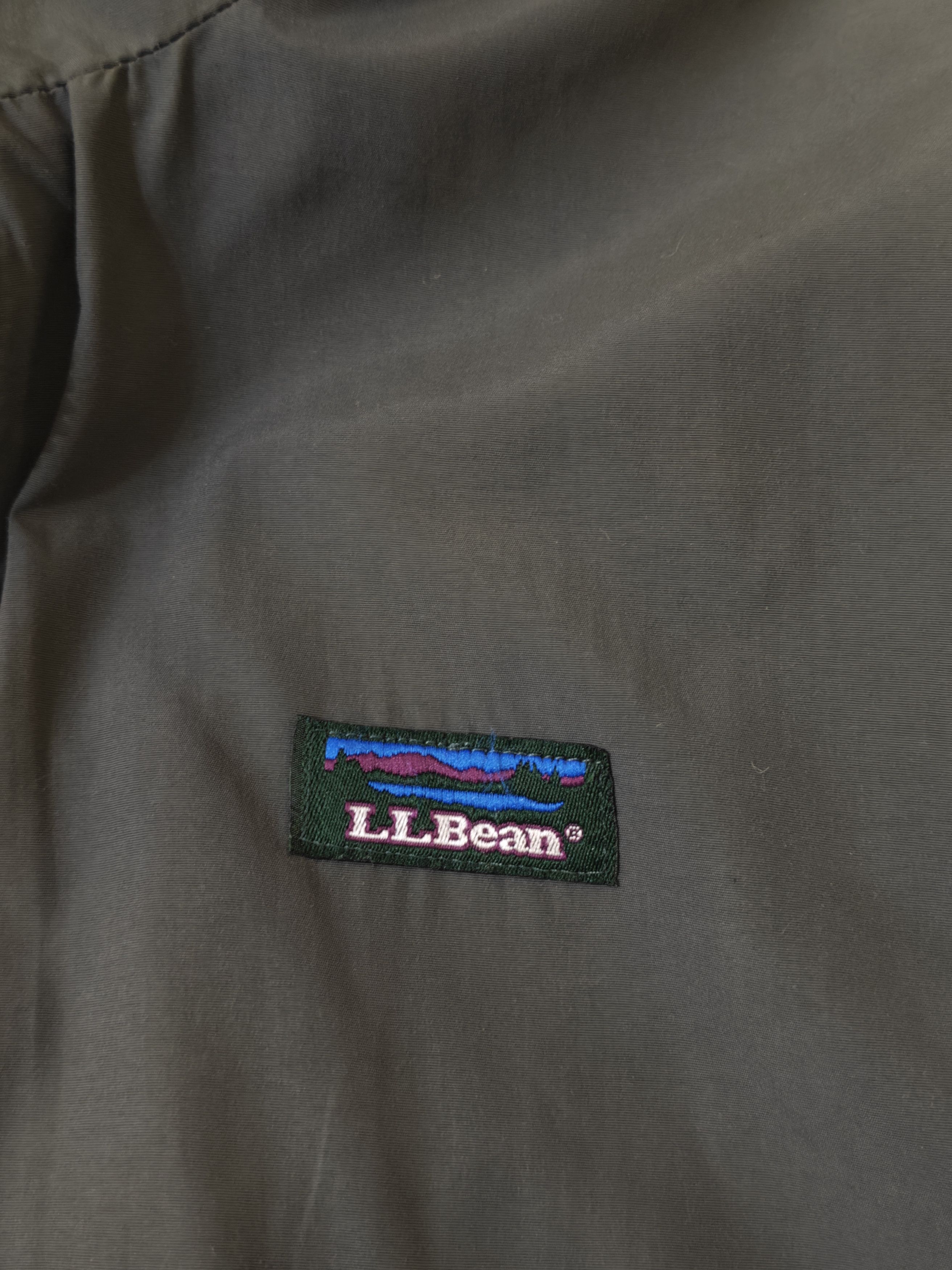 L.L. Bean Vintage 90s L.L Bean Fleece lined Bomber Jacket Made in USA Size US L / EU 52-54 / 3 - 5 Thumbnail
