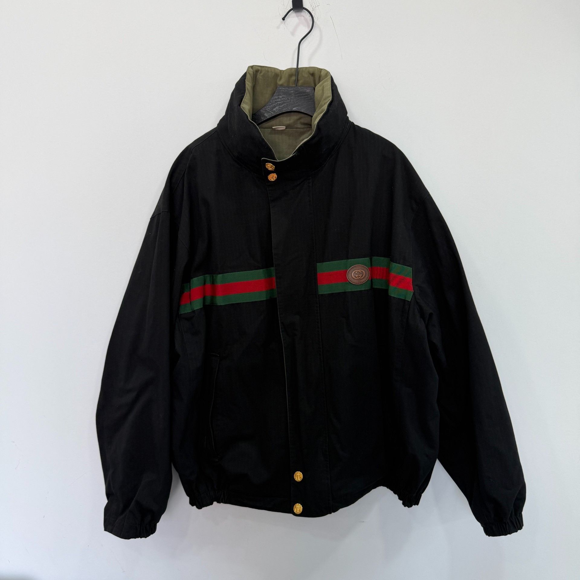 Gucci Gucci Embroidered Light Jacket m Men Size US M / EU 48-50 / 2 - 1 Thumbnail
