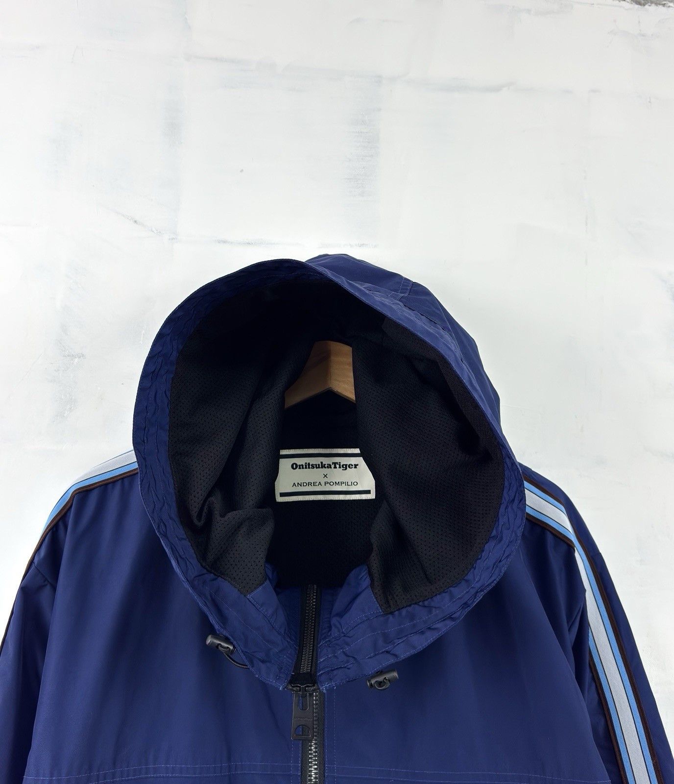 Onitsuka Tiger Onitsuka Tiger x Andrea Pompilio Track Suit Hooded Jacket Size US L / EU 52-54 / 3 - 3 Thumbnail