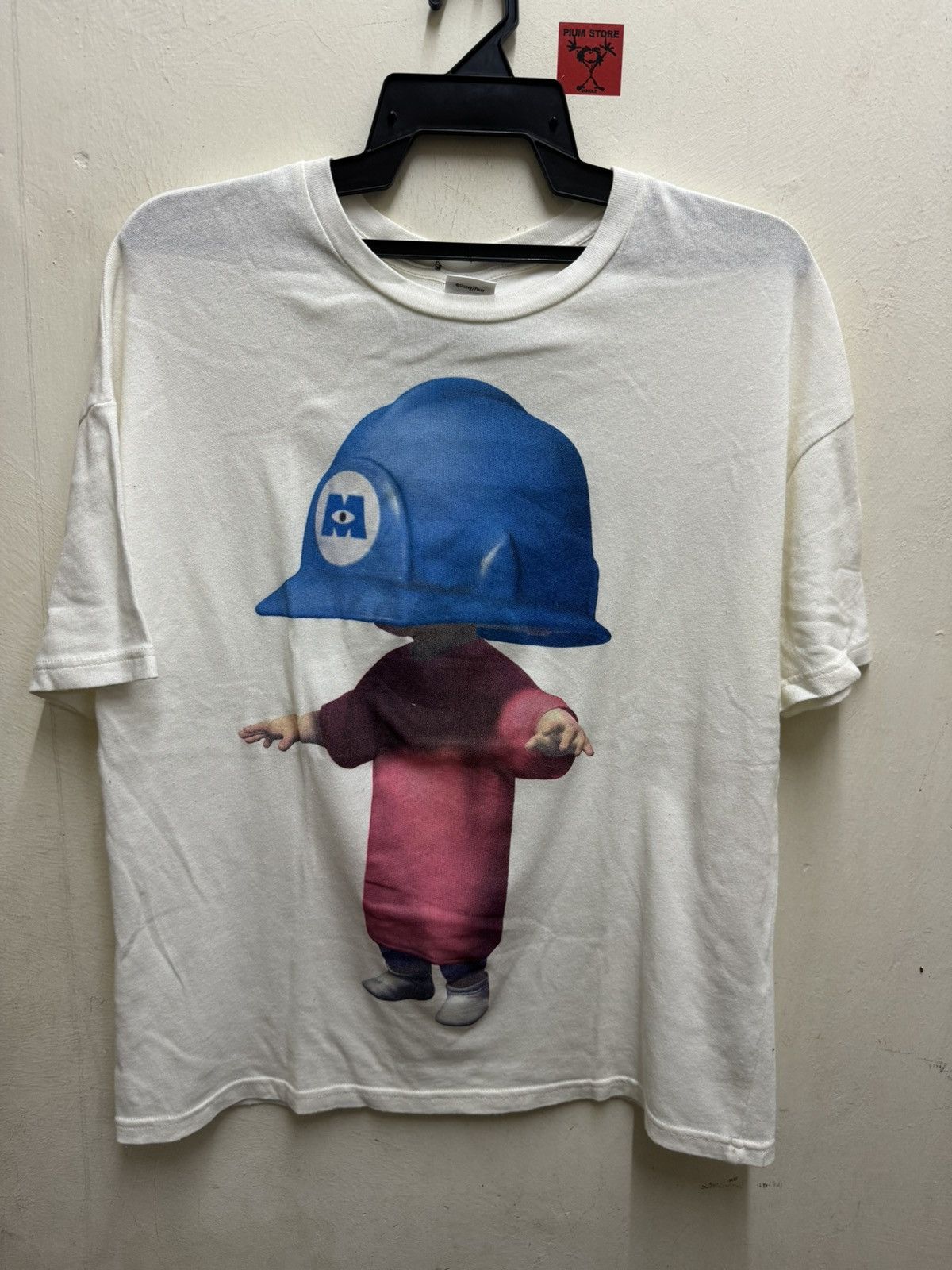 image of Movie x Tee Monsters Inc in White, Men's (Size Large)