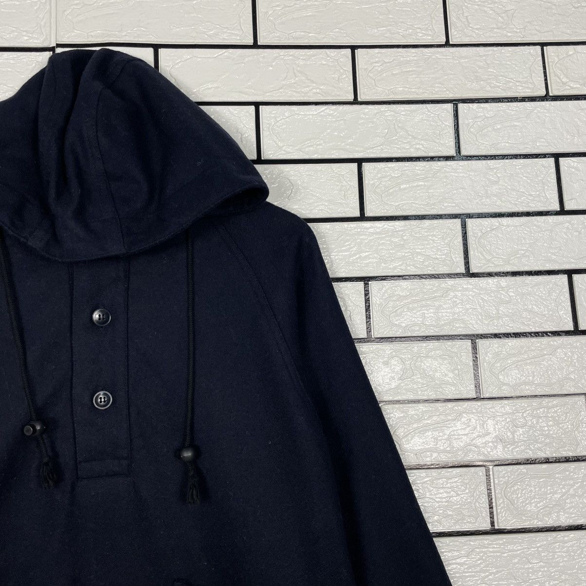 Other Something Wool Anorak Hoodie Coat Made In France Size M / US 6-8 / IT 42-44 - 5 Thumbnail