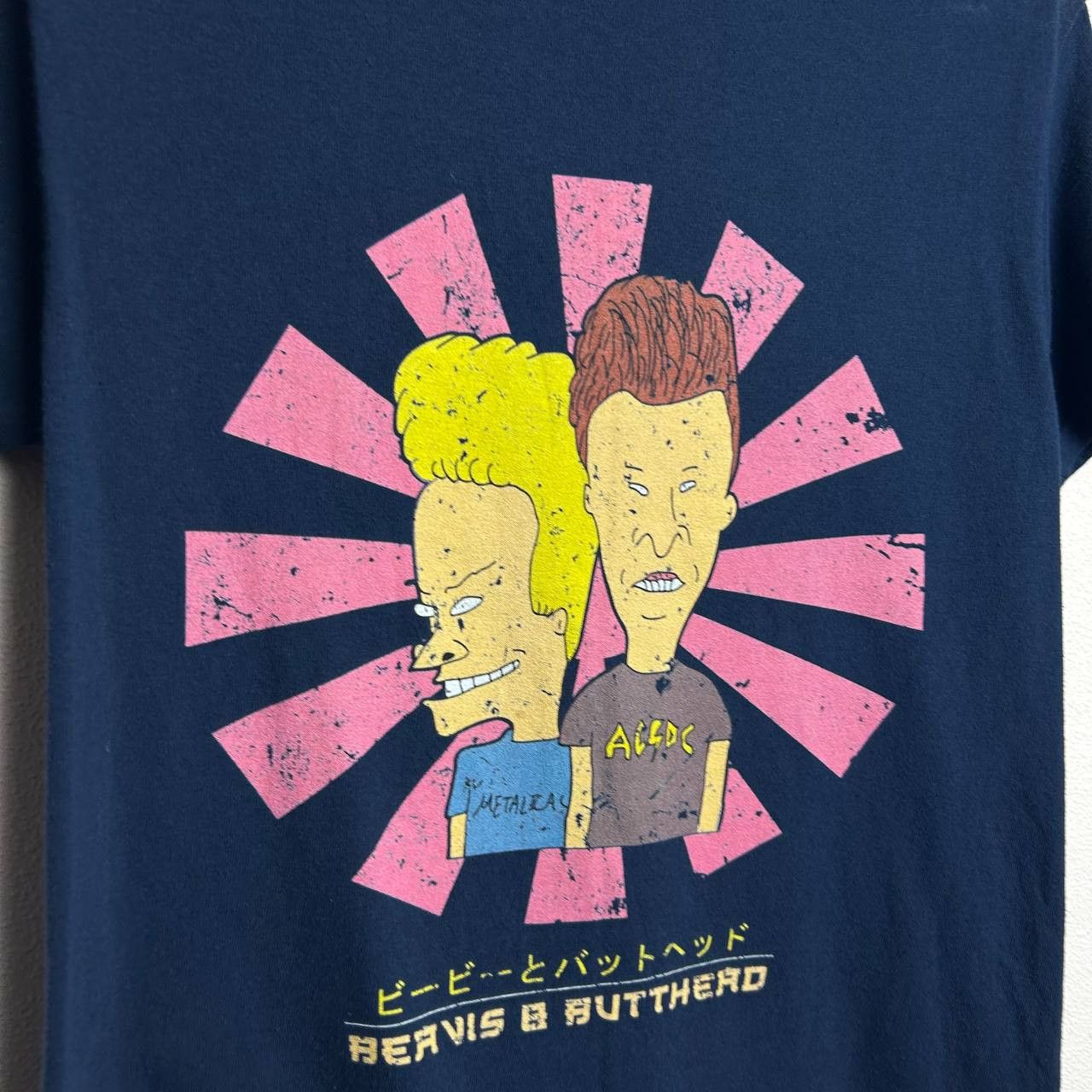 Cartoon Network Vintage Beavis And Butthead big logo humor cartoon tee Size US S / EU 44-46 / 1 - 2 Thumbnail