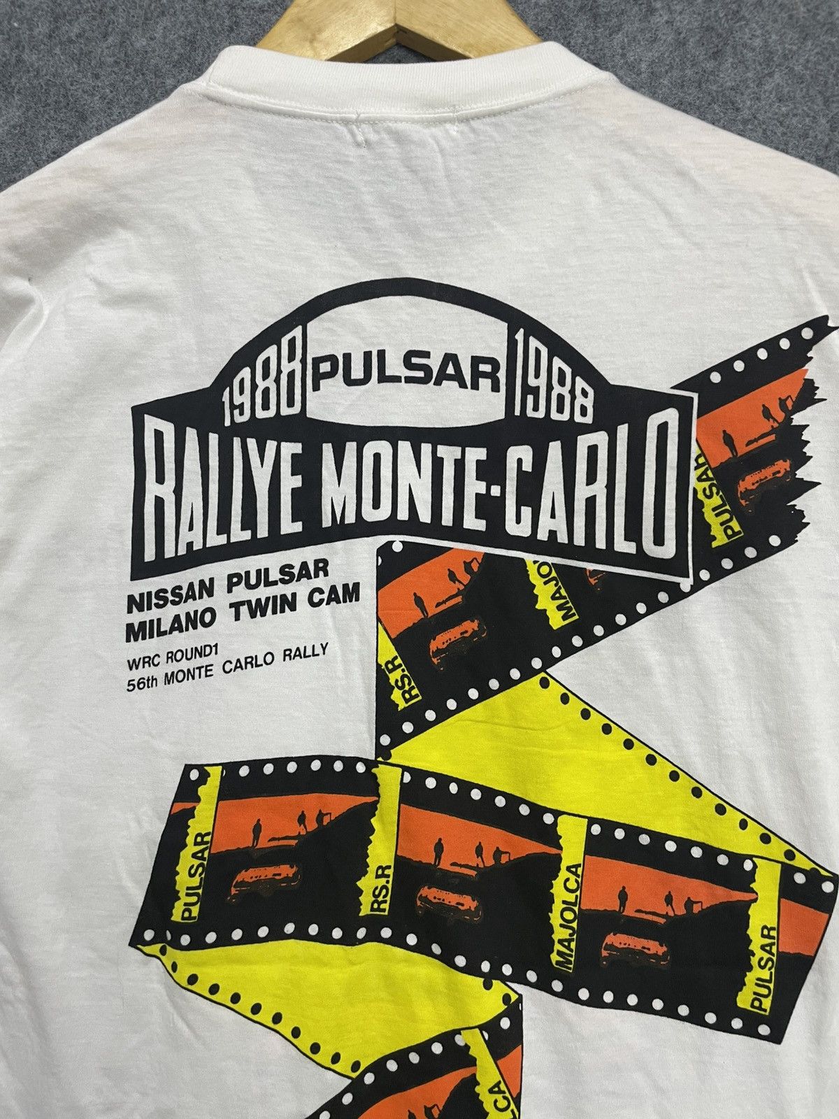 Nissan Nissan Pulsar 1988 Rallye Monte-Carlo T-shirt Size US M / EU 48-50 / 2 - 2 Thumbnail