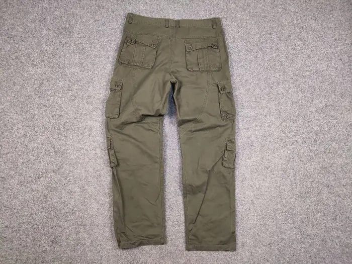 Japanese Brand Vintage Japanese Multi Pocket Cargo Pants Y2K Travis Style Size US 36 / EU 52 - 7 Thumbnail