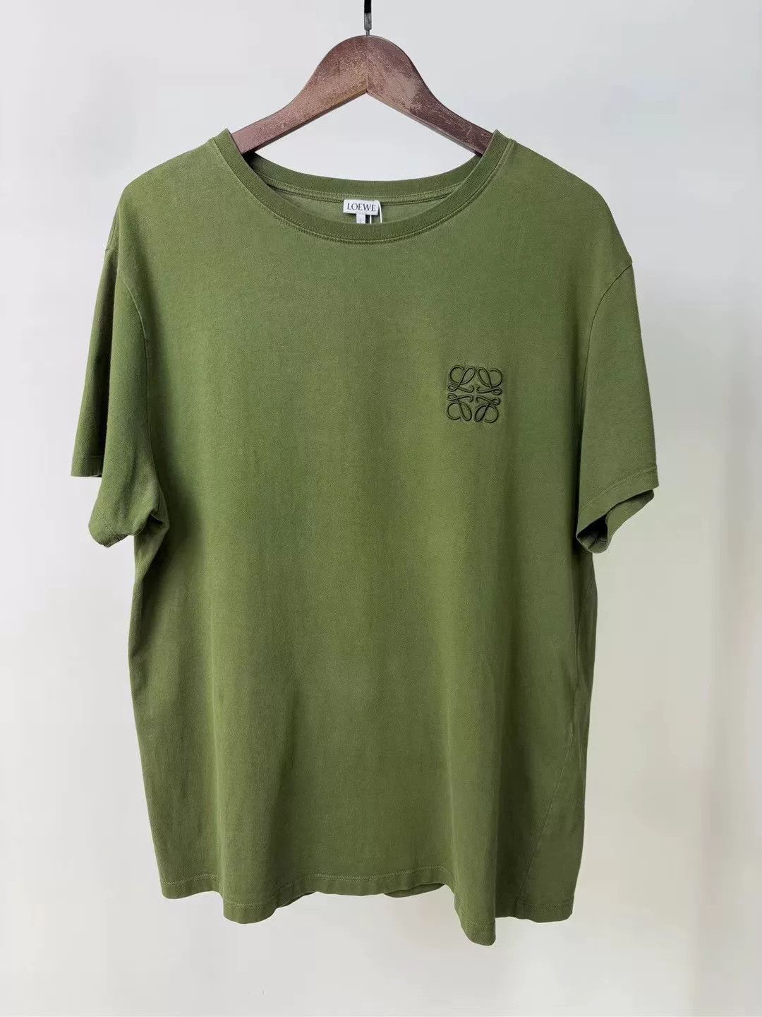 Loewe Loewe Green Chest Embroidery Short Sleeve Size US XL / EU 56 / 4 - 1 Thumbnail