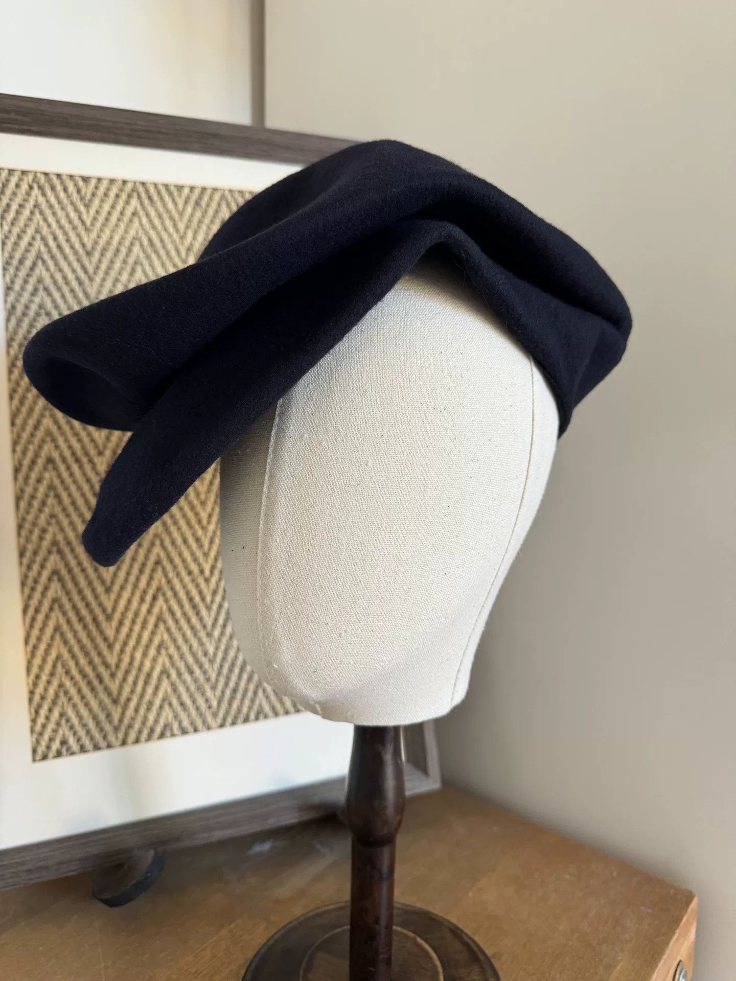 Yohji Yamamoto Yohji Yamamoto 80s Double Beret Hat Size ONE SIZE - 1 Thumbnail