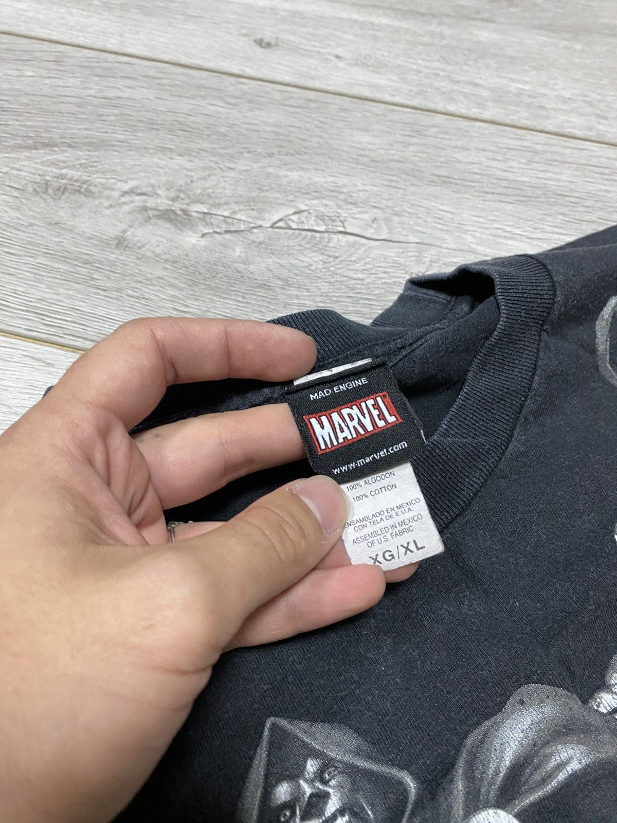 Marvel Comics Marvel vintage over print big logo long sleeve US Size US XL / EU 56 / 4 - 3 Thumbnail