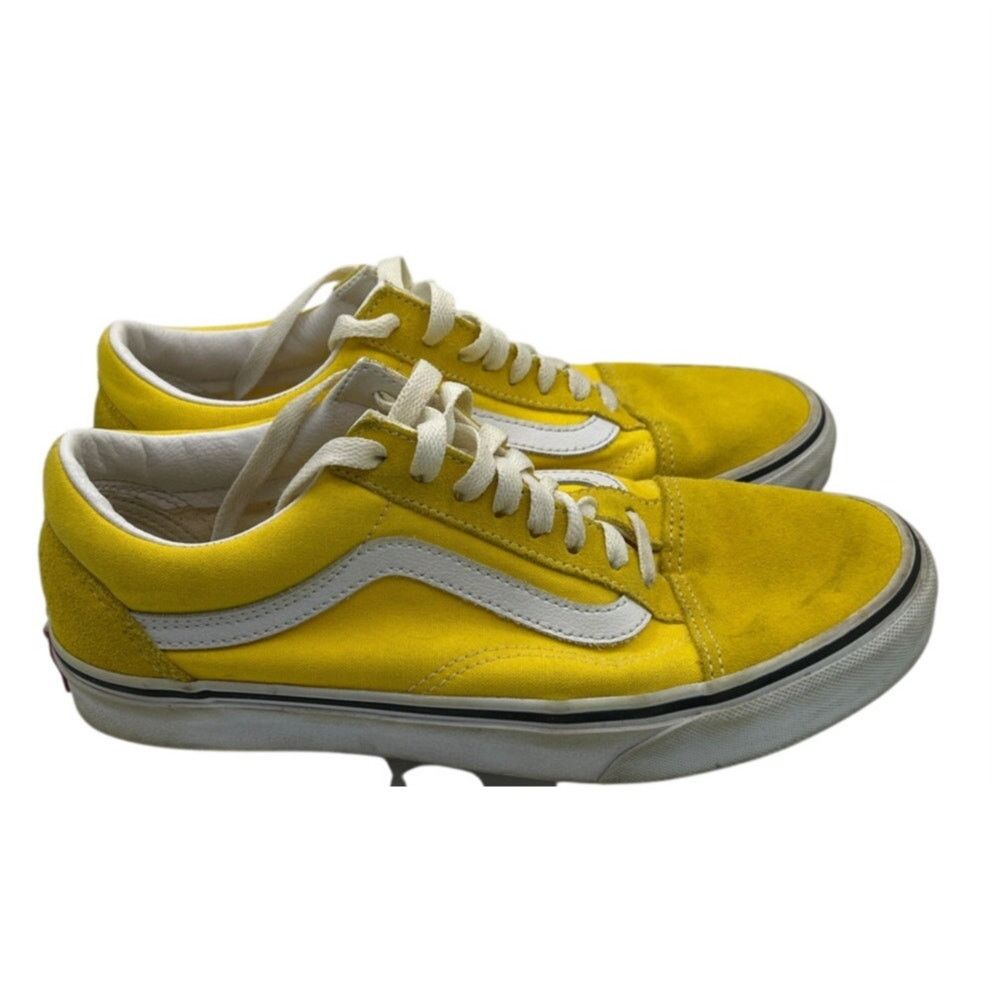 Vans VANS Old Skool Shoes Yellow Suede Sneakers Men 6.5 Women 8 Size US 8 / IT 38 - 1 Thumbnail