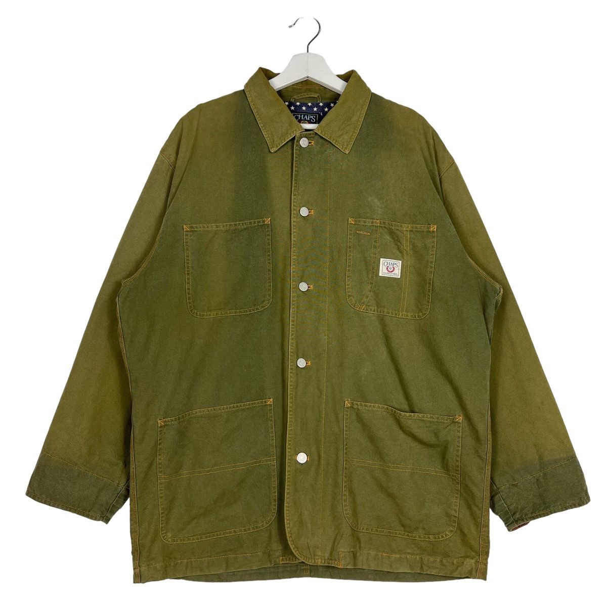 Chaps 🔥 VINTAGE CHAPS RALPH LAUREN WORK JACKET Size US L / EU 52-54 / 3 - 1 Thumbnail