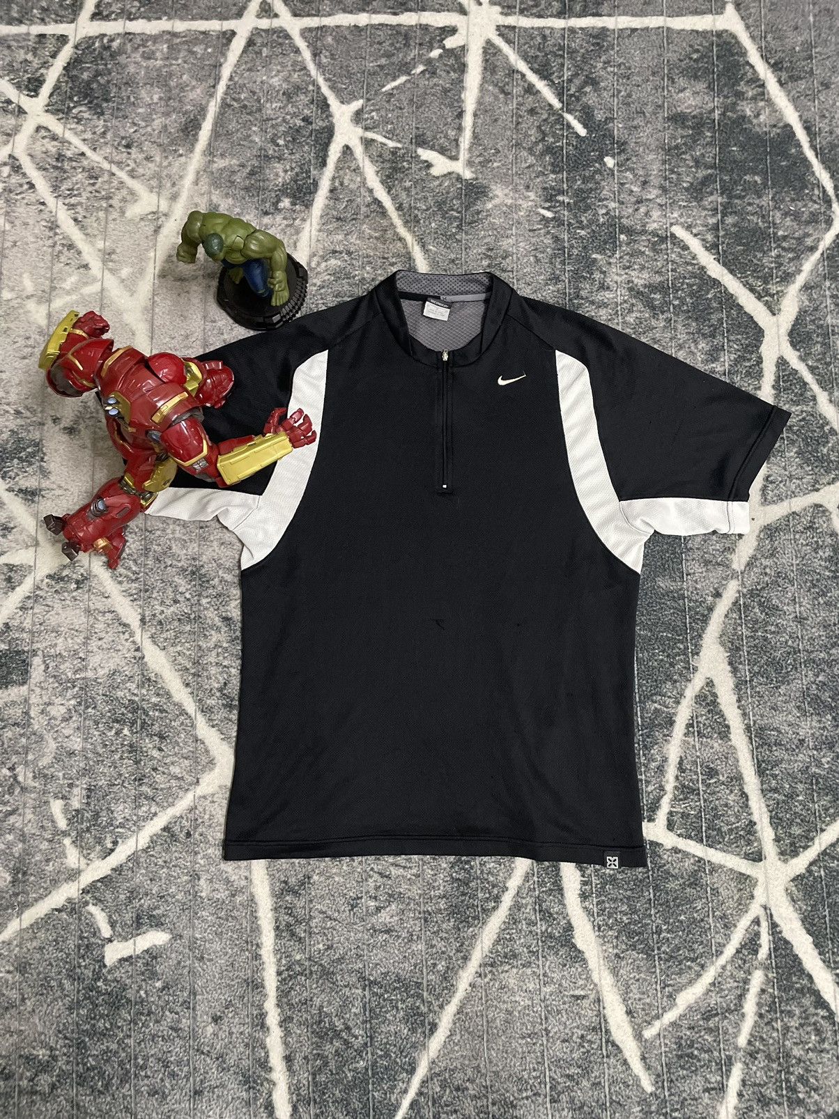 Nike × Vintage NIKE HALF ZIPPER Size US M / EU 48-50 / 2 - 1 Thumbnail