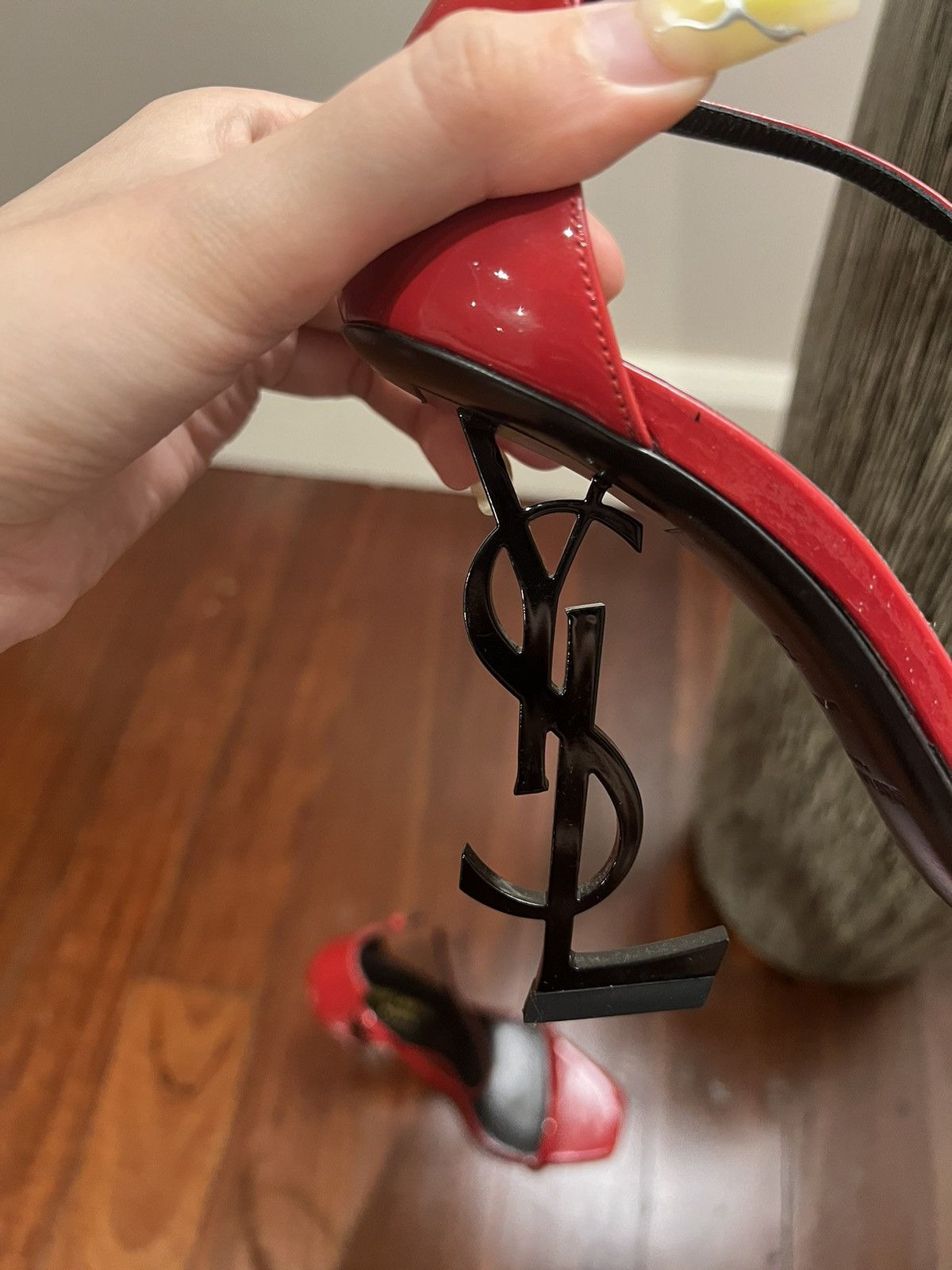 Yves Saint Laurent SAINT LAURENT OPYUM SANDALS Size US 7 / IT 37 - 7 Thumbnail