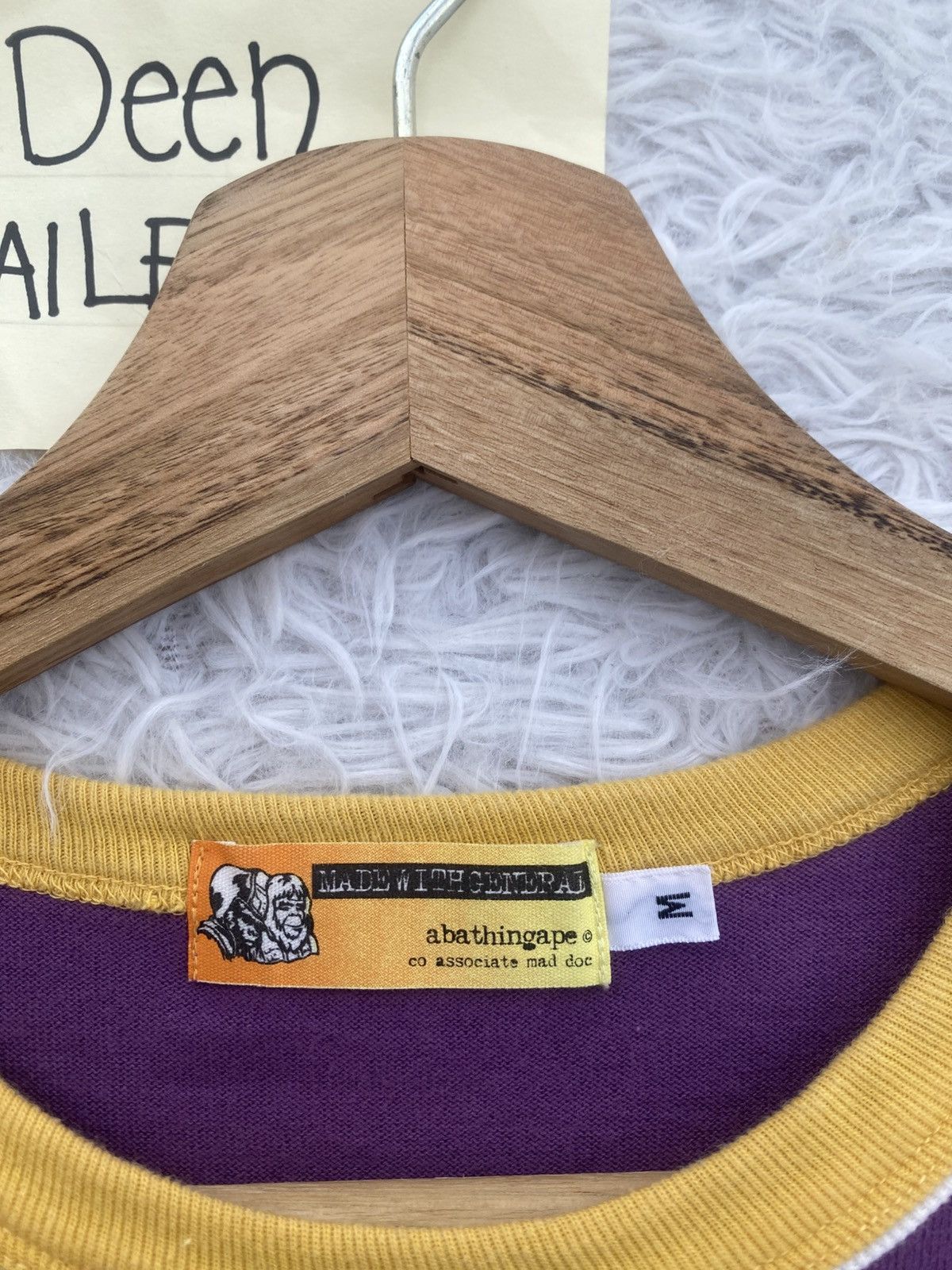 Bape Rare Vintage BAPE Classic Tshirt Size US M / EU 48-50 / 2 - 7 Thumbnail