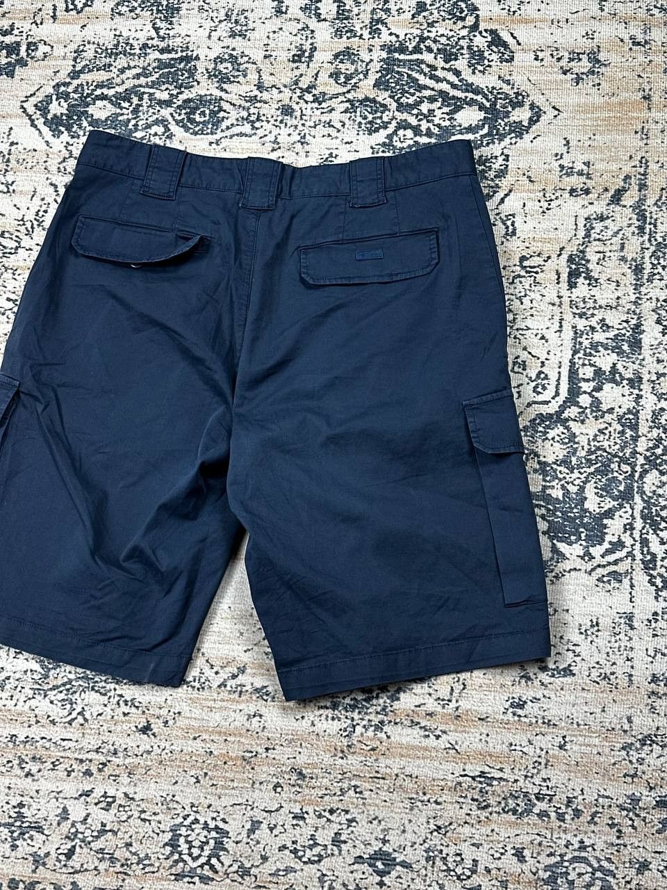 Paul & Shark Vintage 90s Paul & Shark Cargo Shorts Rare Navy Size US 32 / EU 48 - 8 Thumbnail
