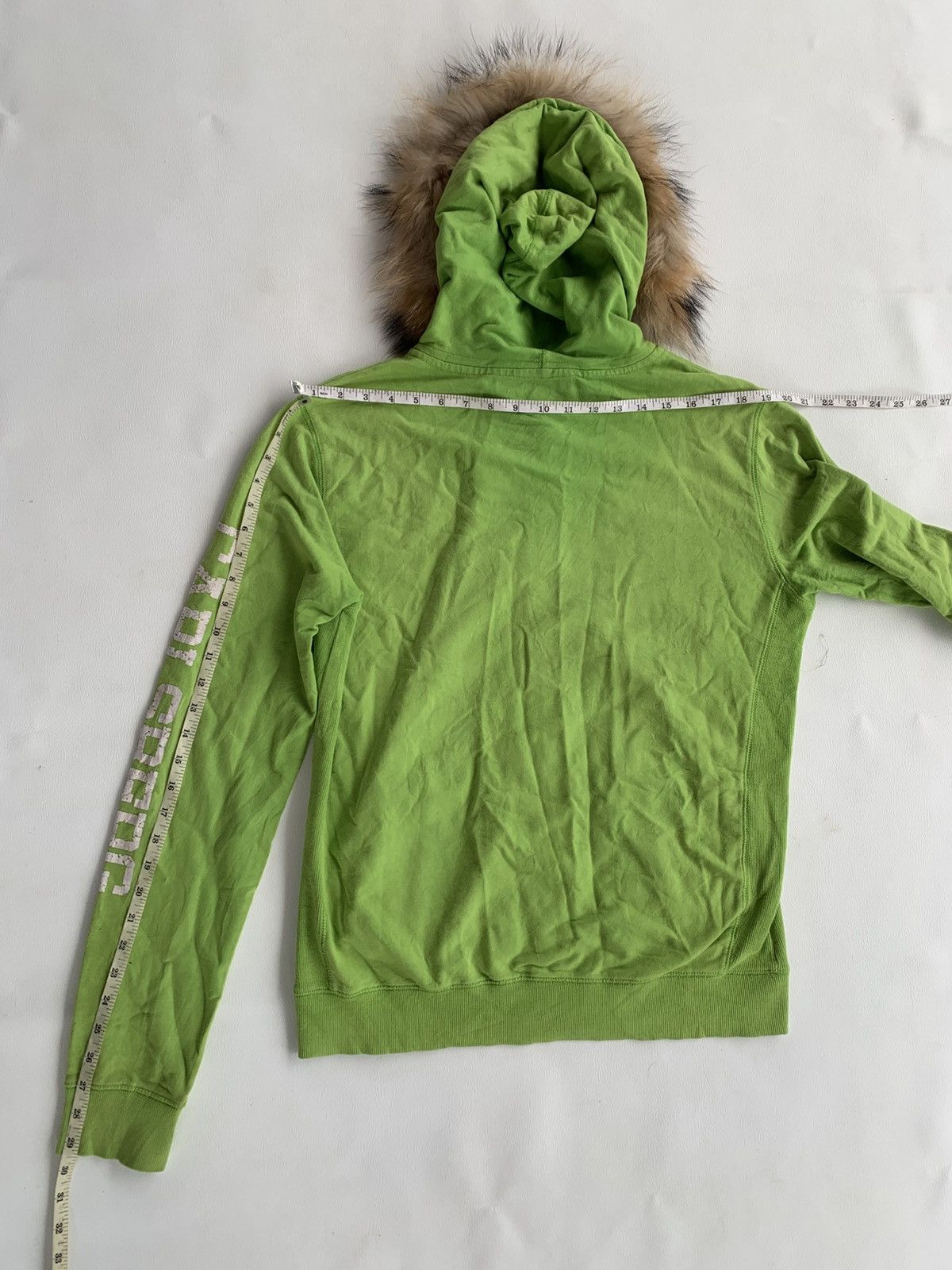 Vintage Crazy Vintage Carlsberg Disstressed Button Up Fur Hoodie Size US XL / EU 56 / 4 - 11 Thumbnail