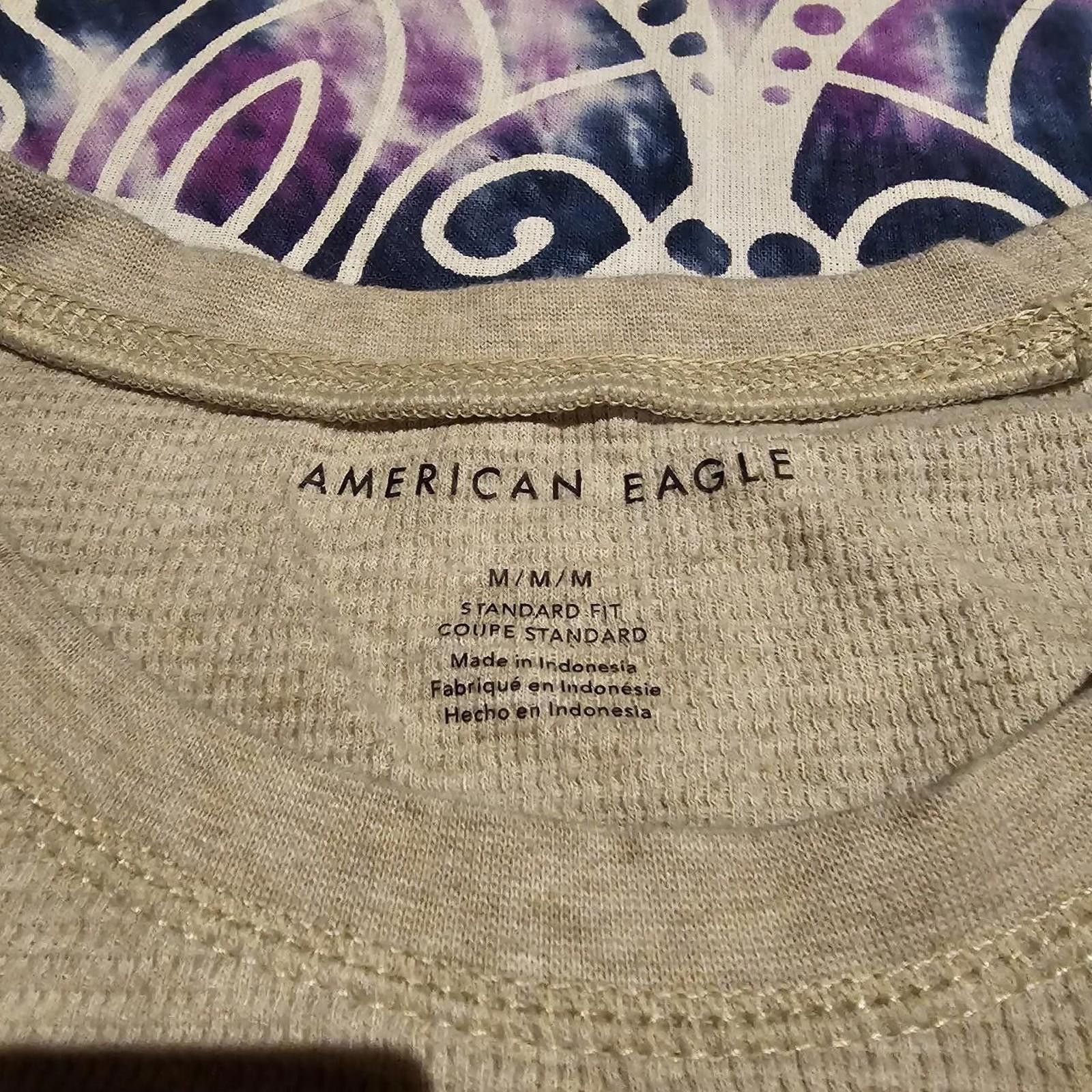 American Eagle Outfitters American Eagle Men's Cream Shirt Size US M / EU 48-50 / 2 - 6 Thumbnail