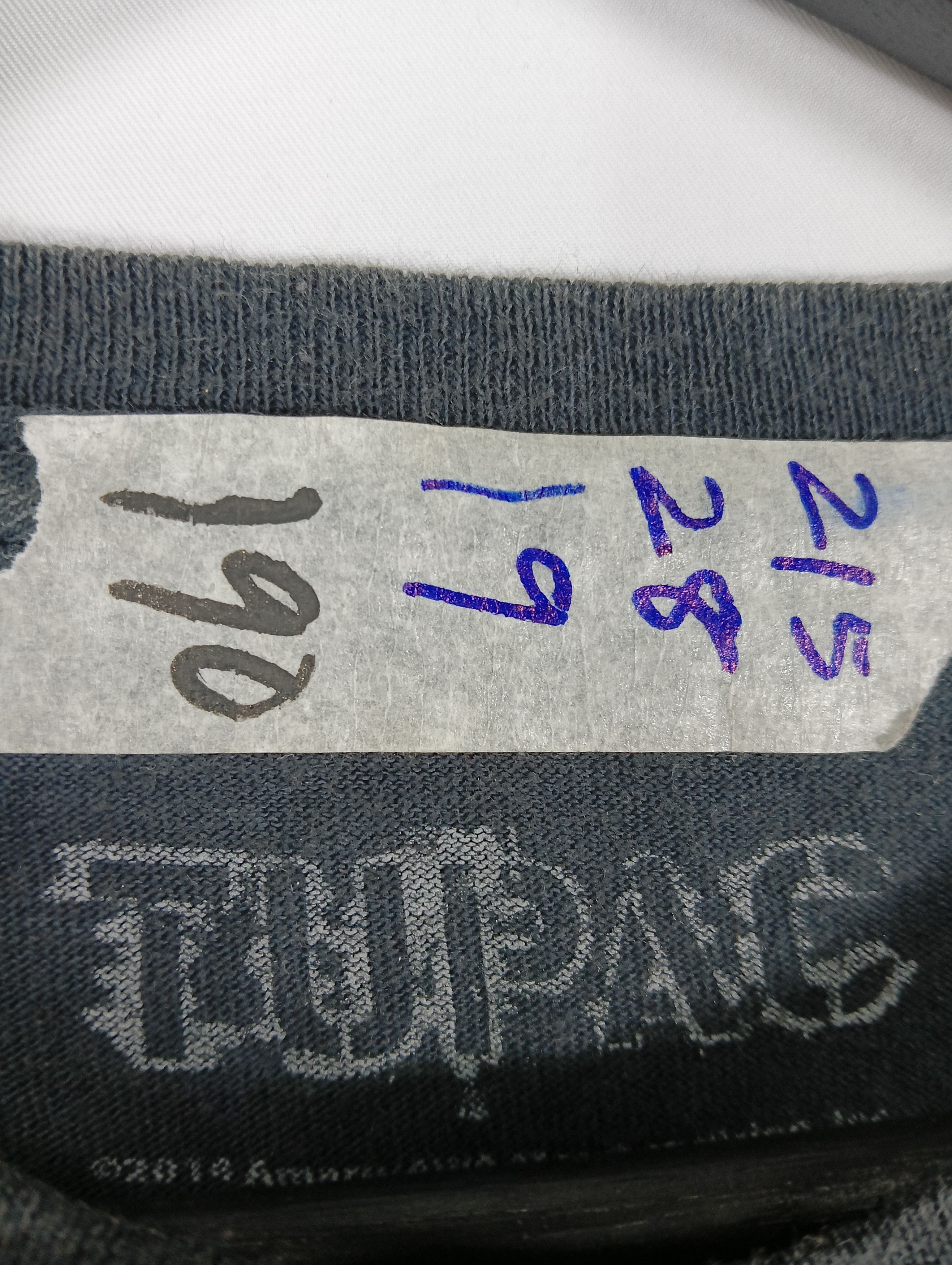 Vintage TUPAC AMARU AWA MERCHENDISE TEE BIG LOGO Size US L / EU 52-54 / 3 - 3 Thumbnail